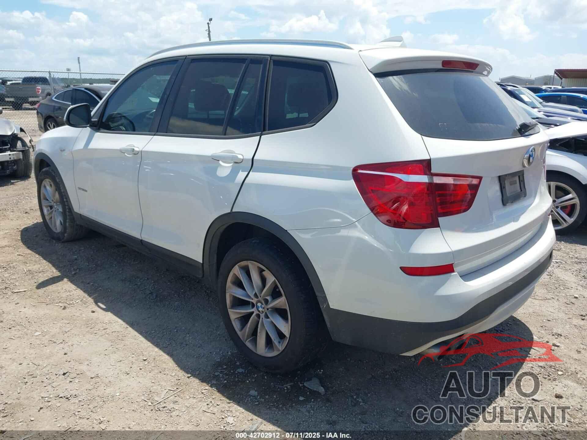 BMW X3 2015 - 5UXWX9C50F0D45458