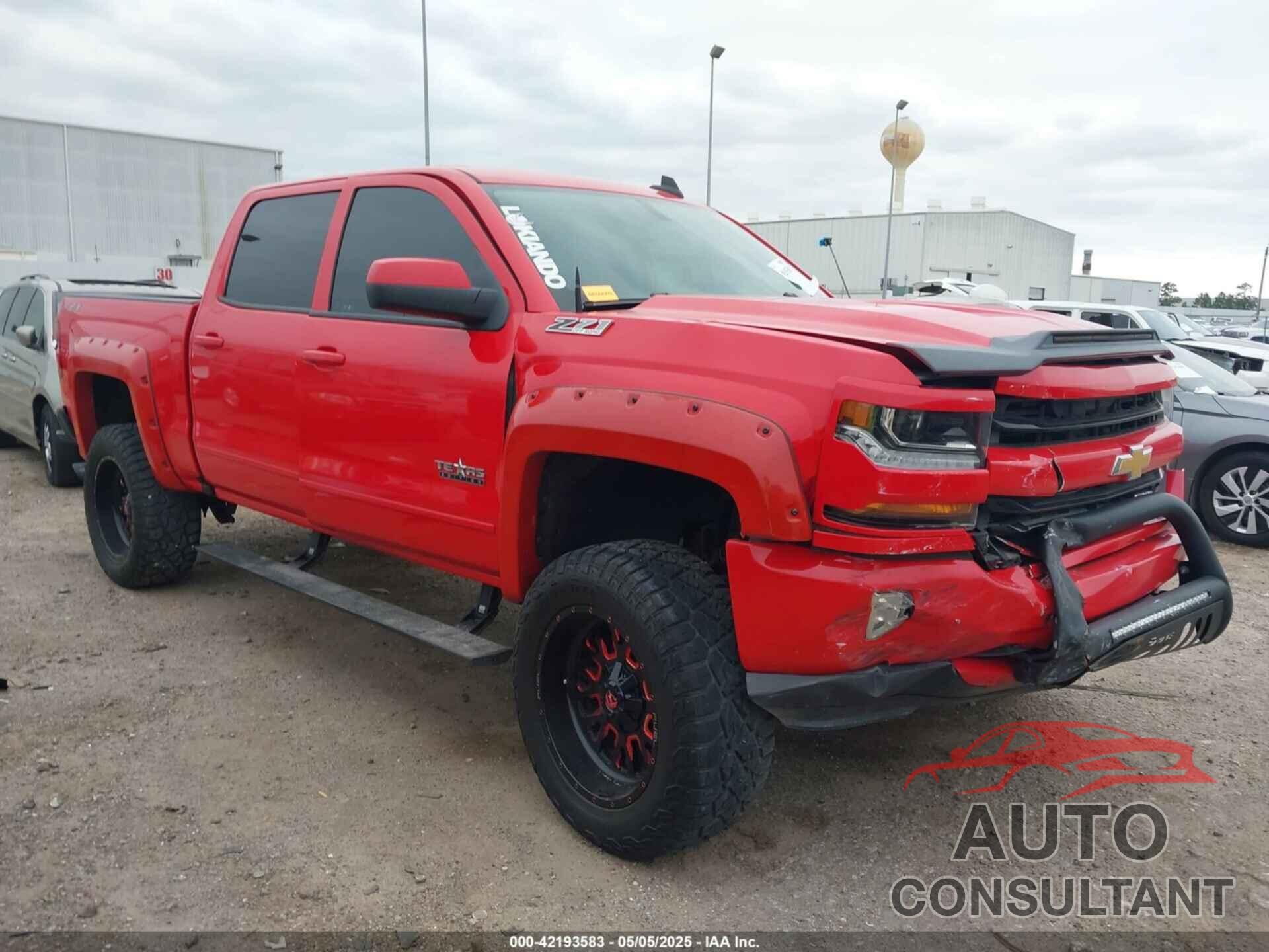 CHEVROLET SILVERADO 1500 2018 - 3GCUKREC4JG402149