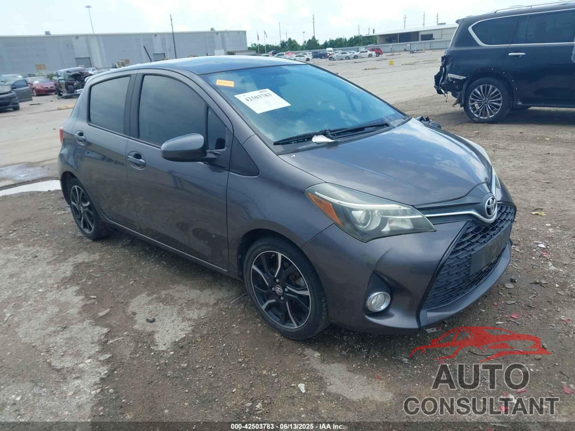 TOYOTA YARIS 2016 - VNKKTUD39GA056803