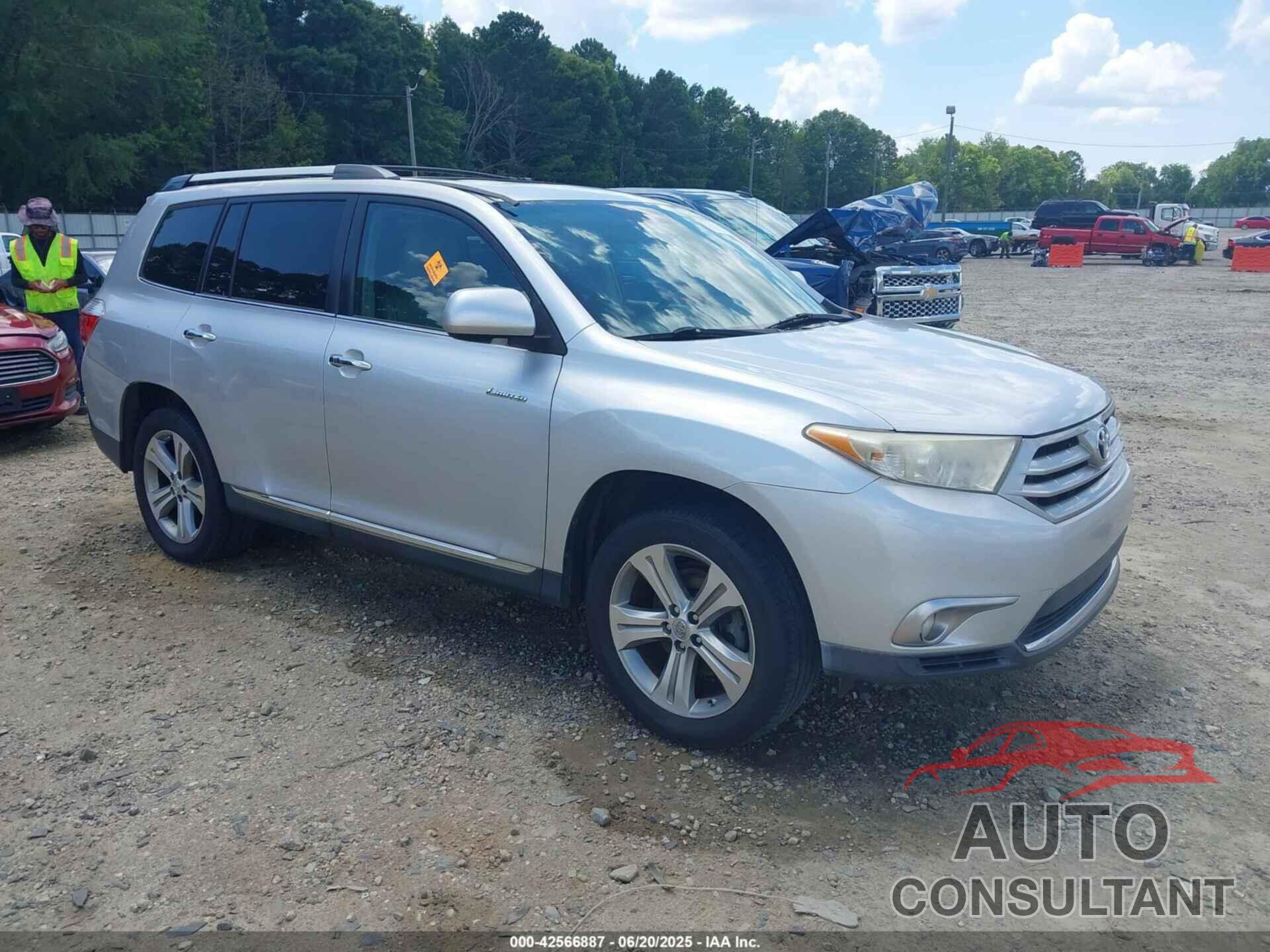 TOYOTA HIGHLANDER 2011 - 5TDYK3EH6BS037907