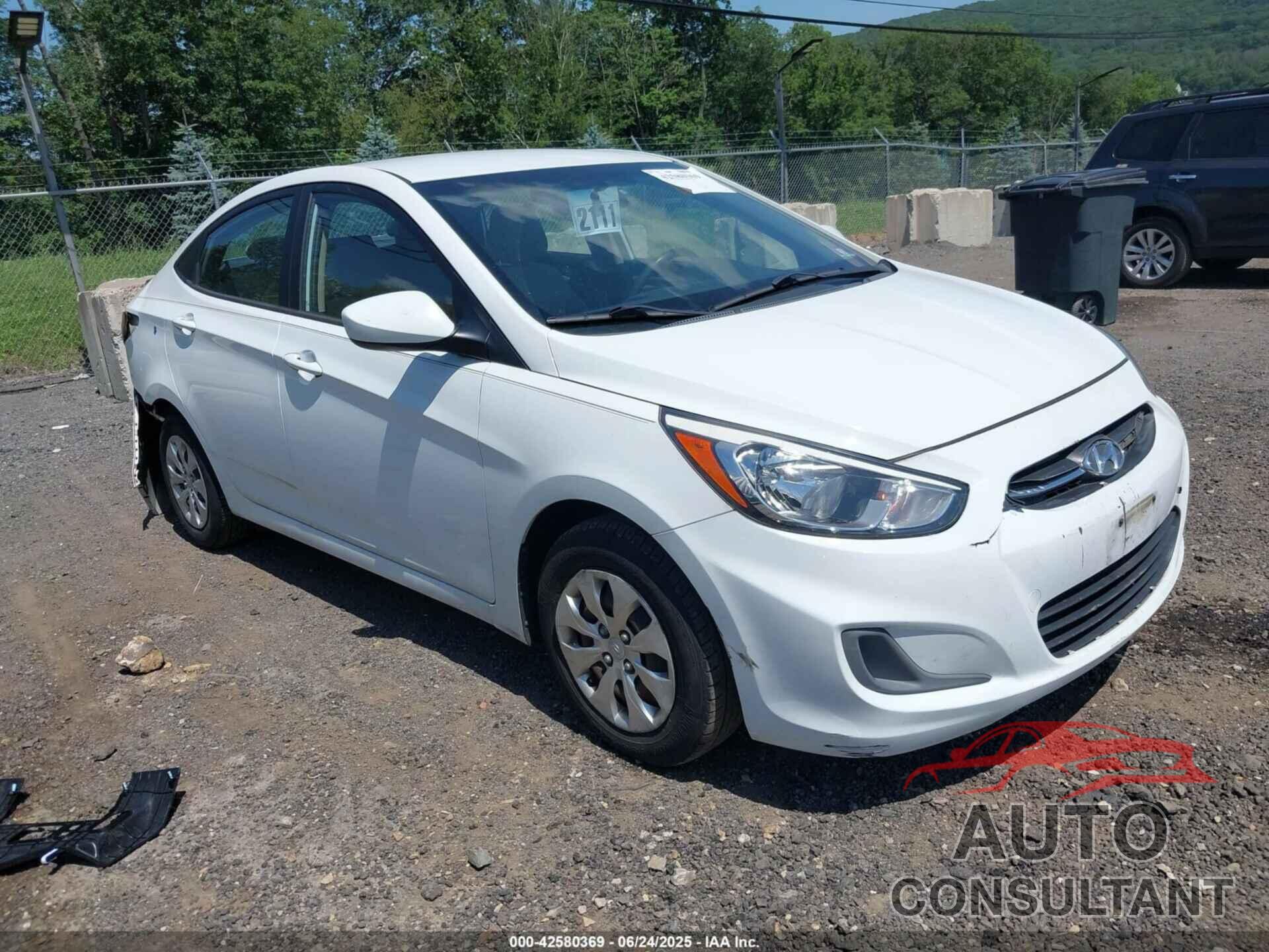 HYUNDAI ACCENT 2016 - KMHCT4AE2GU976091