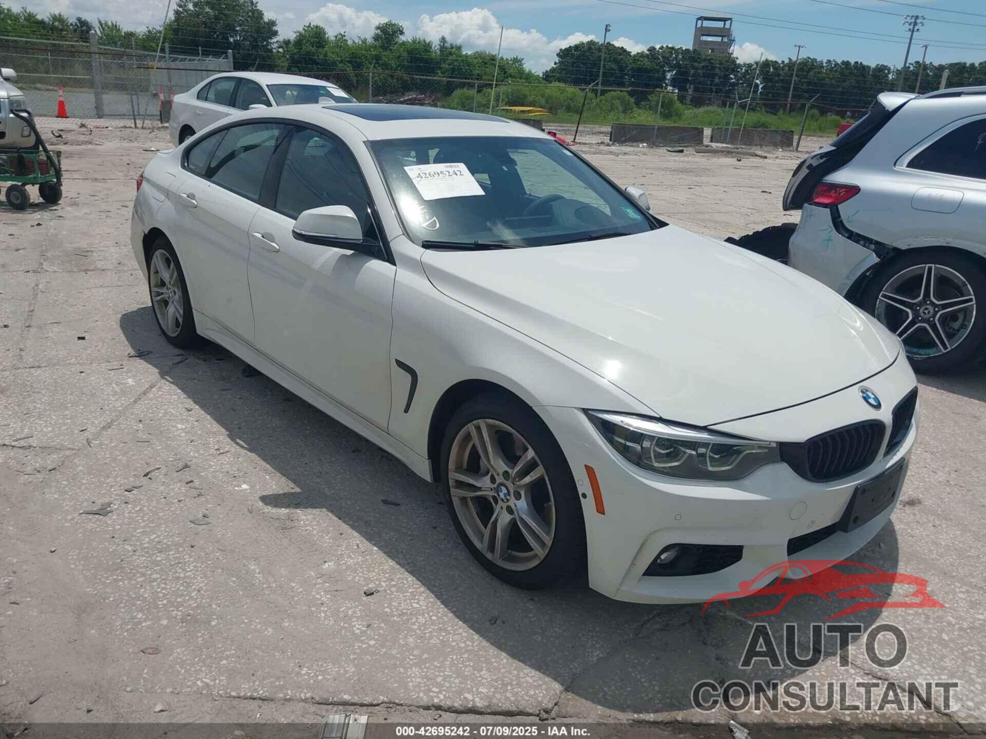 BMW 440I GRAN COUPE 2019 - WBA4J7C54KBM74651