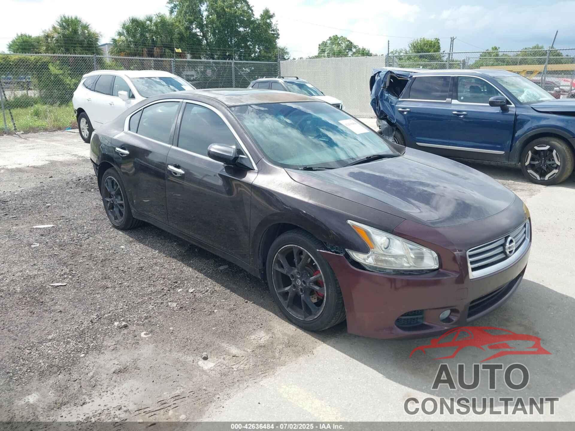 NISSAN MAXIMA 2012 - 1N4AA5AP7CC814410