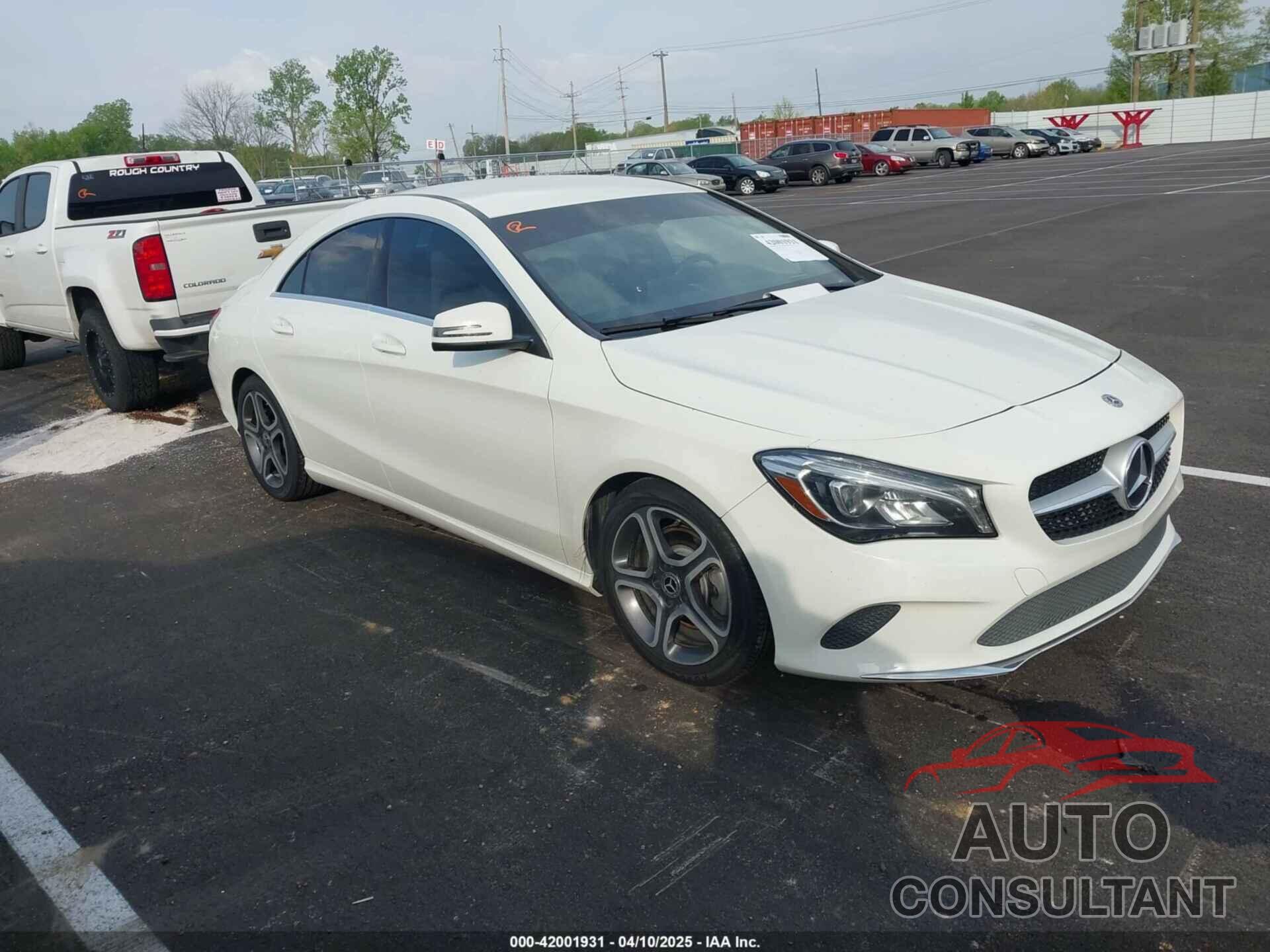 MERCEDES-BENZ CLA 250 2018 - WDDSJ4EB7JN604260
