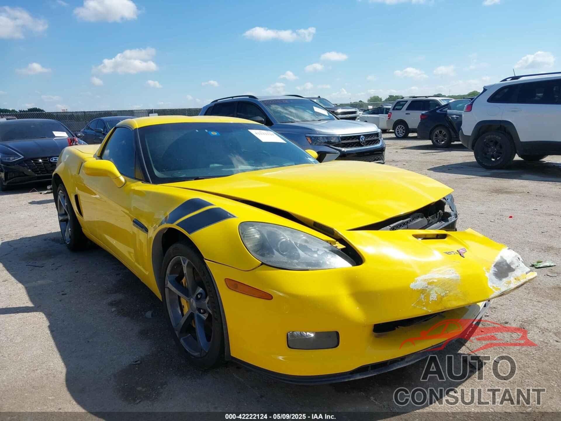 CHEVROLET CORVETTE 2012 - 1G1YW2DW3C5101769