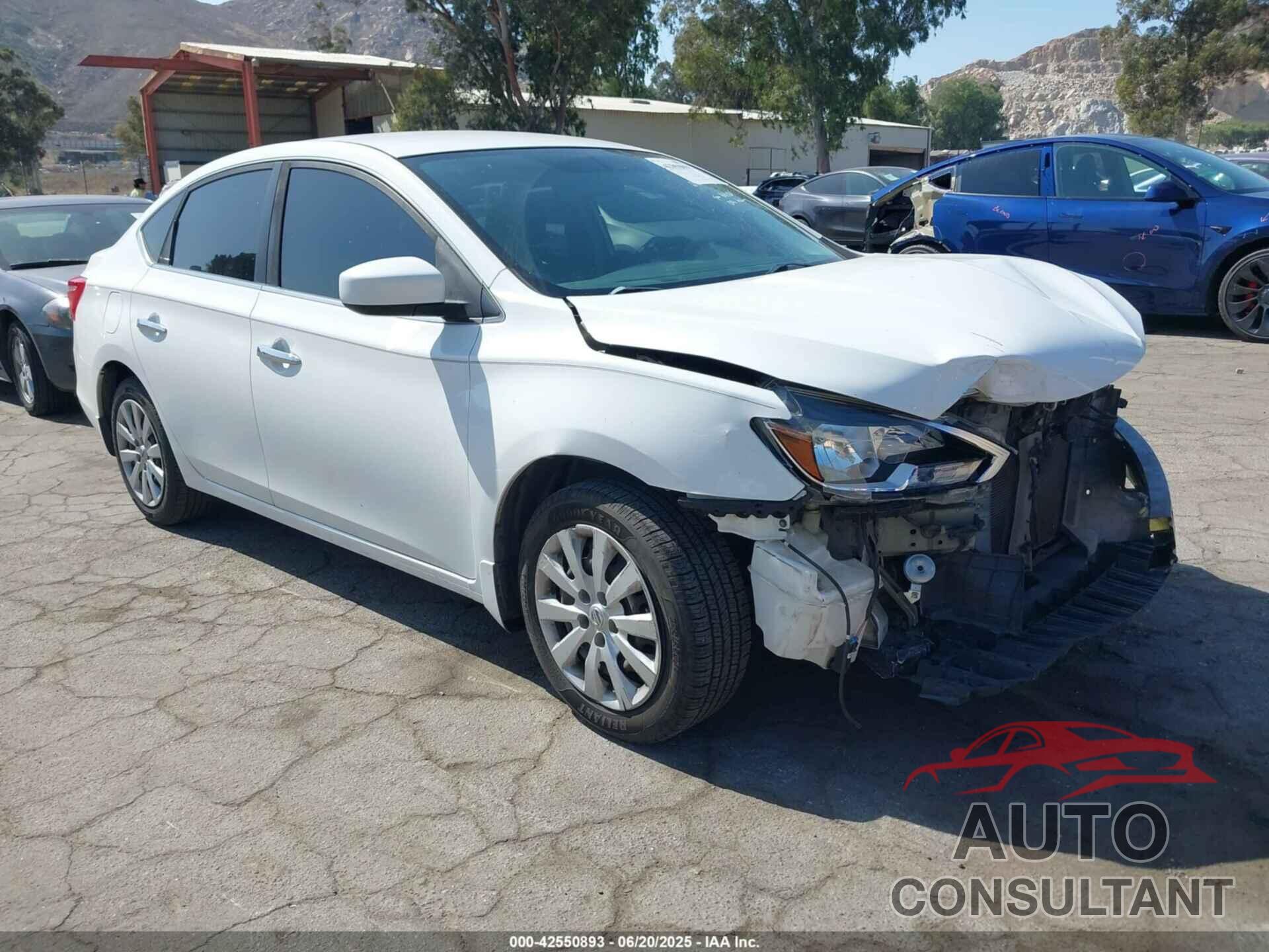 NISSAN SENTRA 2017 - 3N1AB7APXHY247873