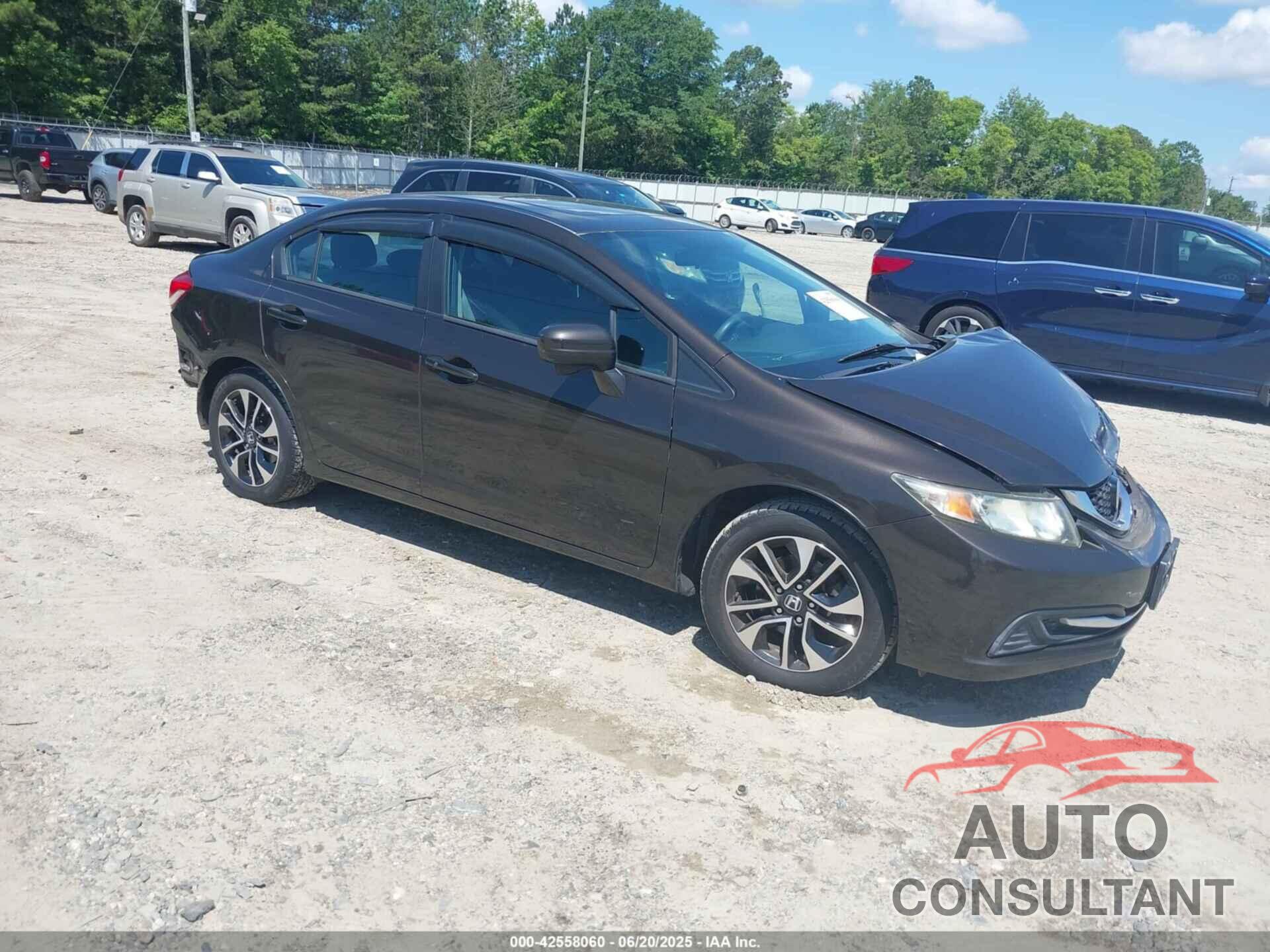 HONDA CIVIC 2014 - 2HGFB2F8XEH510602