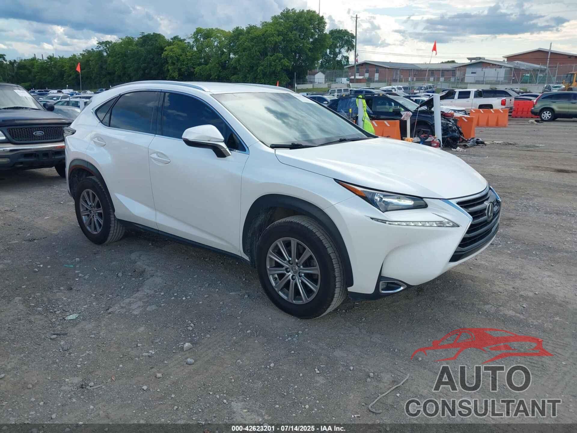 LEXUS NX 200T 2016 - JTJYARBZ2G2022173