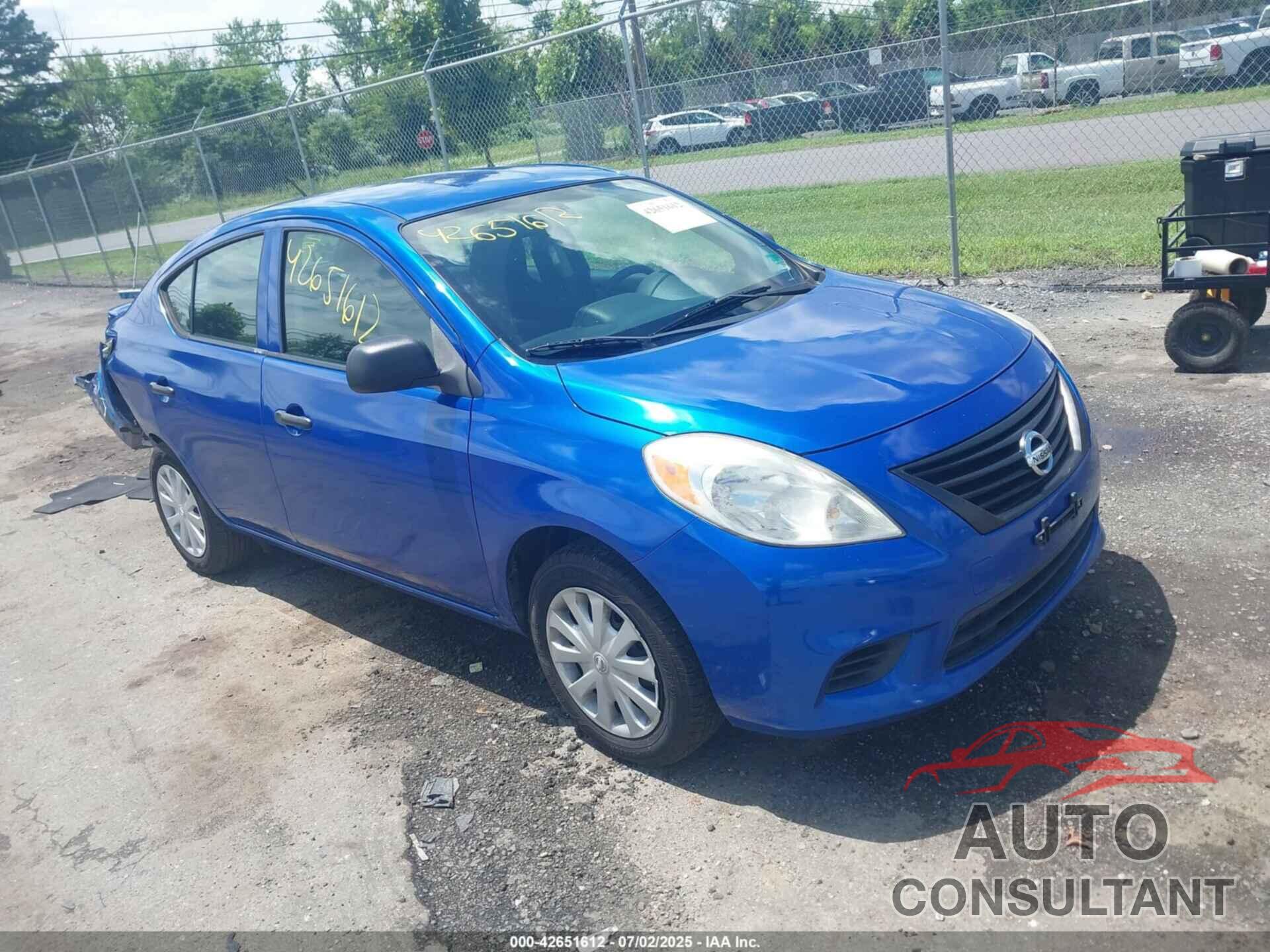 NISSAN VERSA 2014 - 3N1CN7AP6EL868939