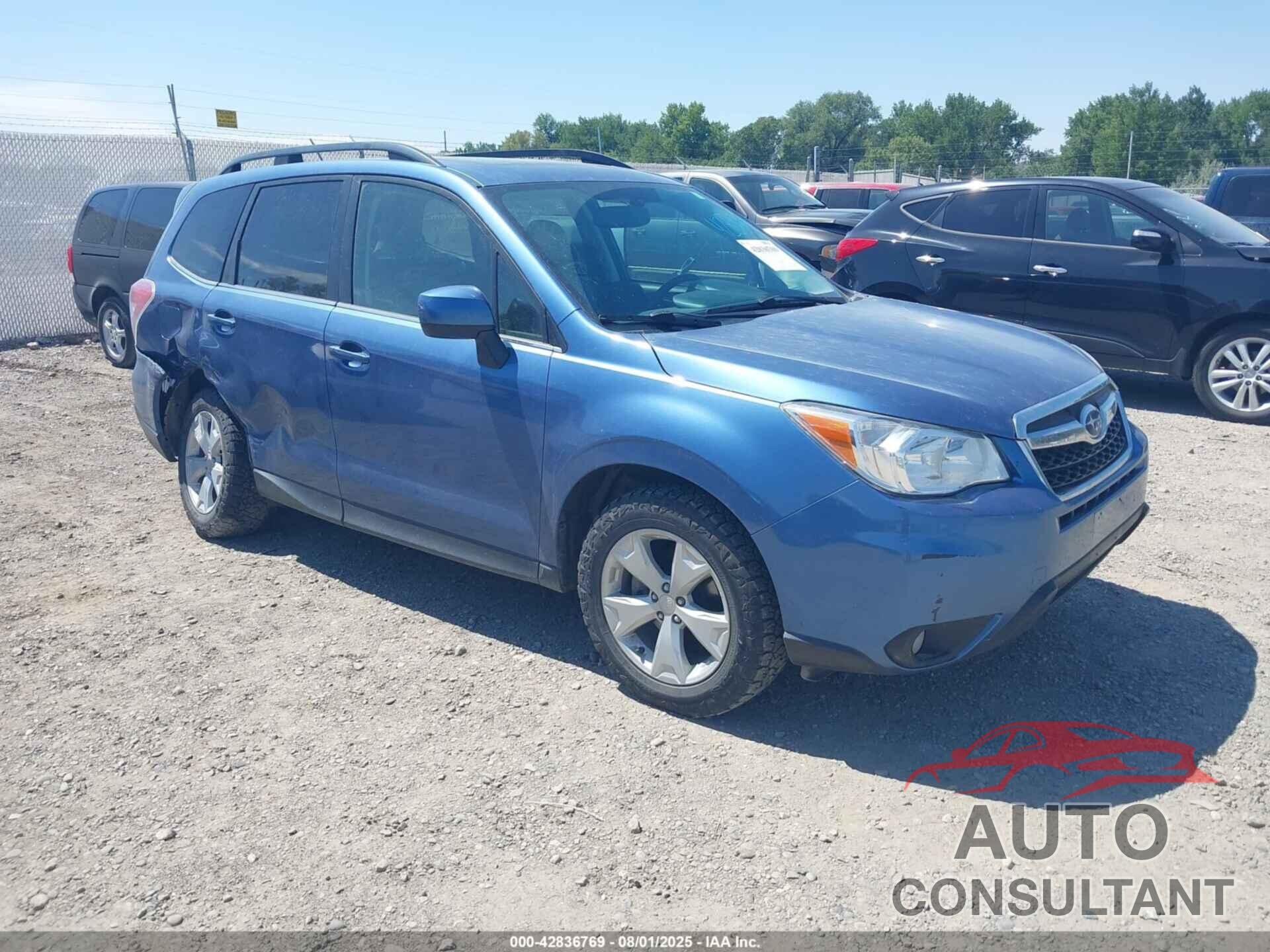 SUBARU FORESTER 2015 - JF2SJAHC6FH838040