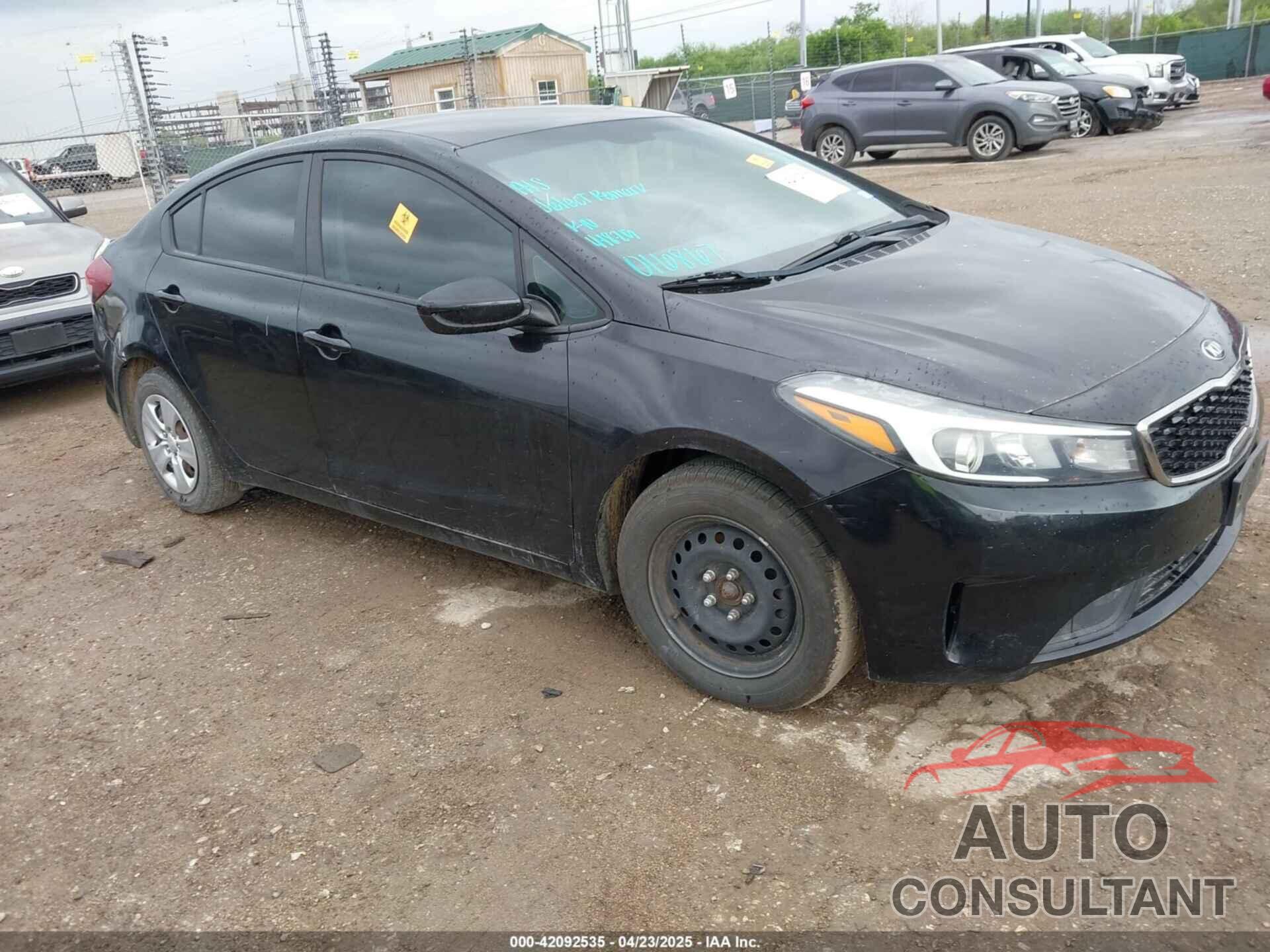 KIA FORTE 2017 - 3KPFK4A77HE016867