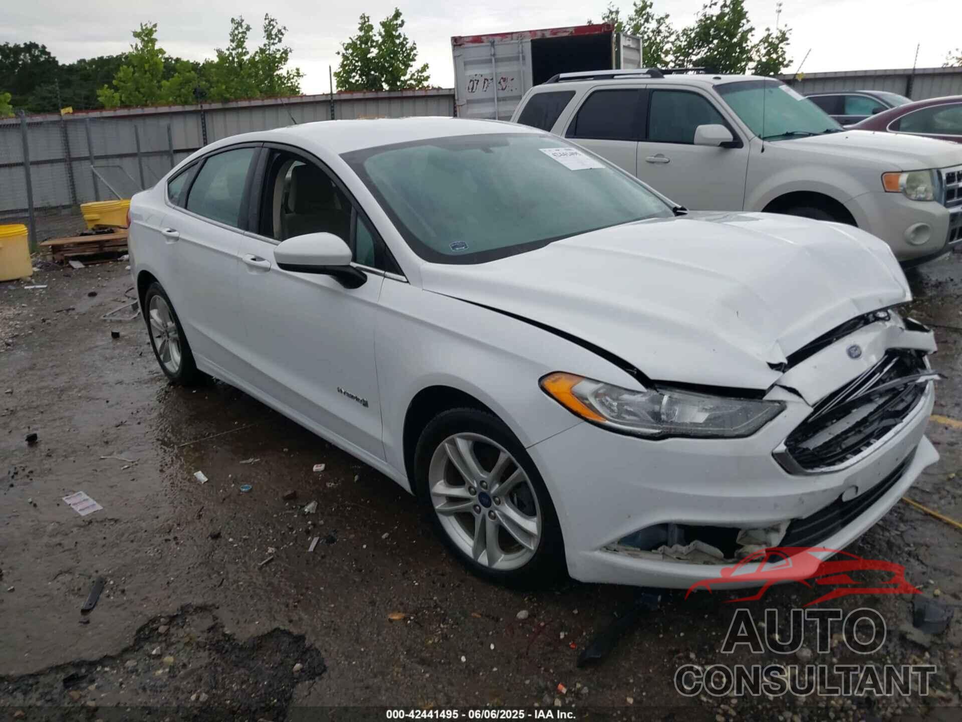 FORD FUSION HYBRID 2018 - 3FA6P0LU5JR235425