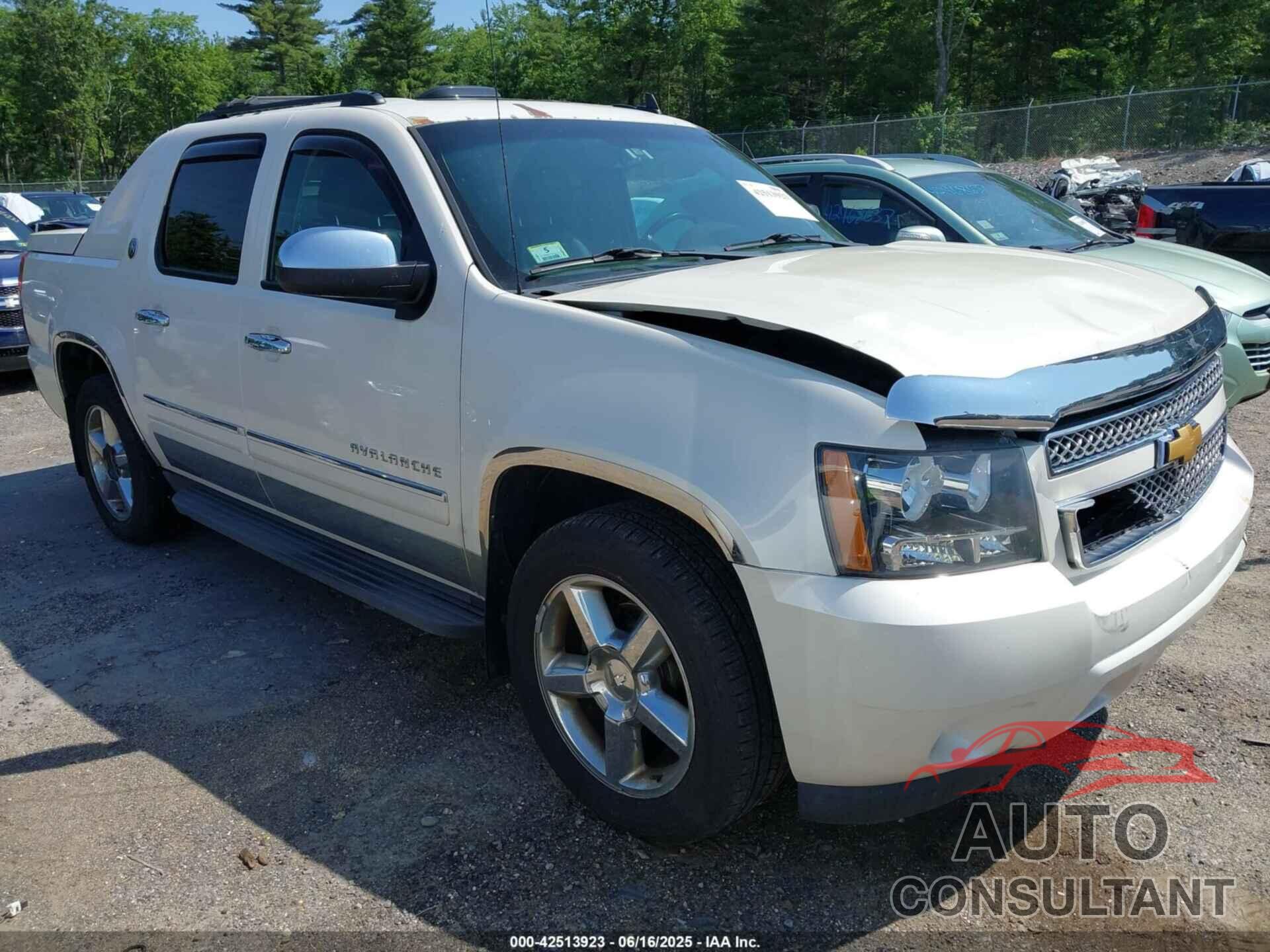 CHEVROLET AVALANCHE 2013 - 3GNTKGE71DG122204