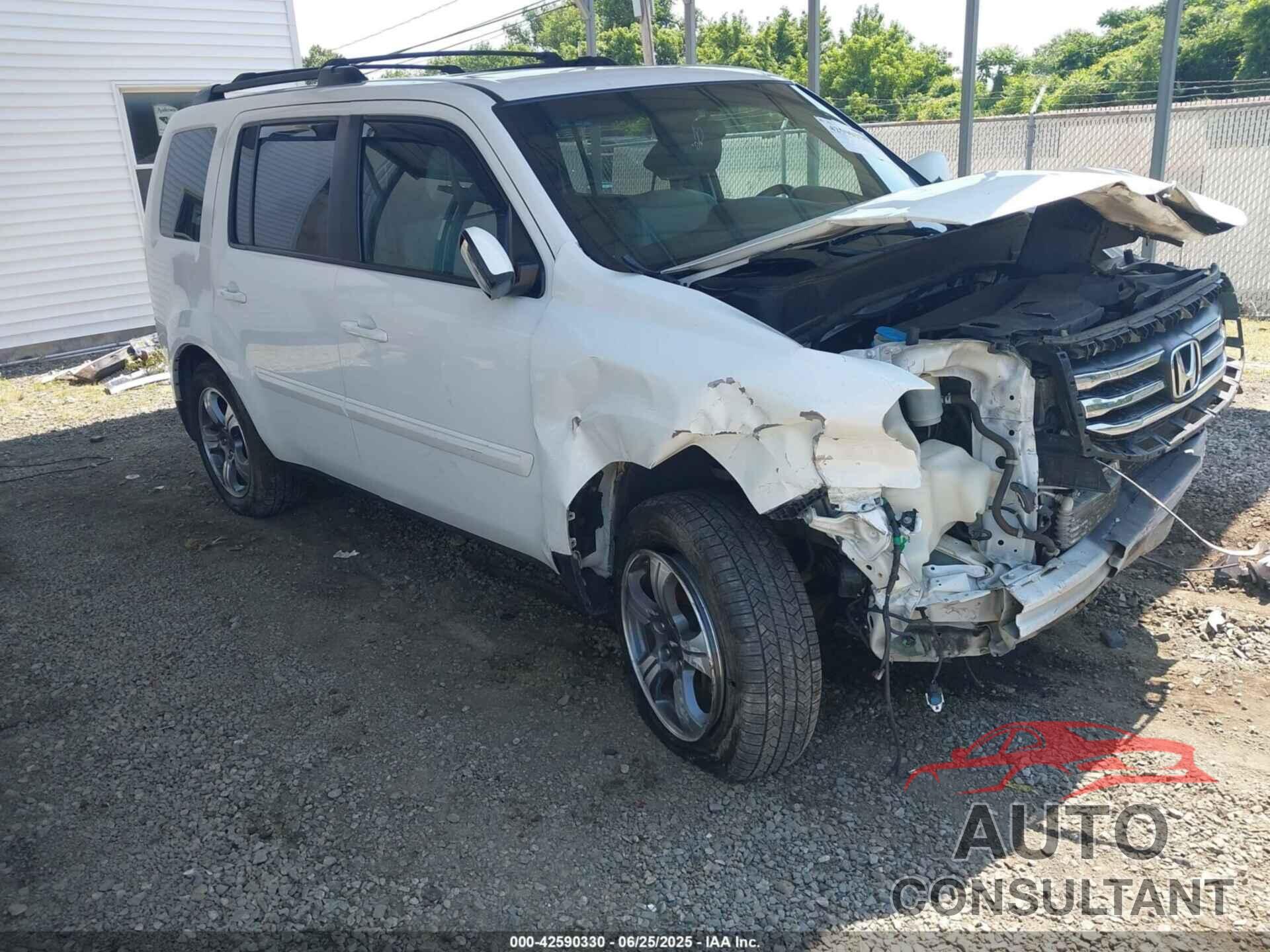 HONDA PILOT 2015 - 5FNYF4H34FB020513