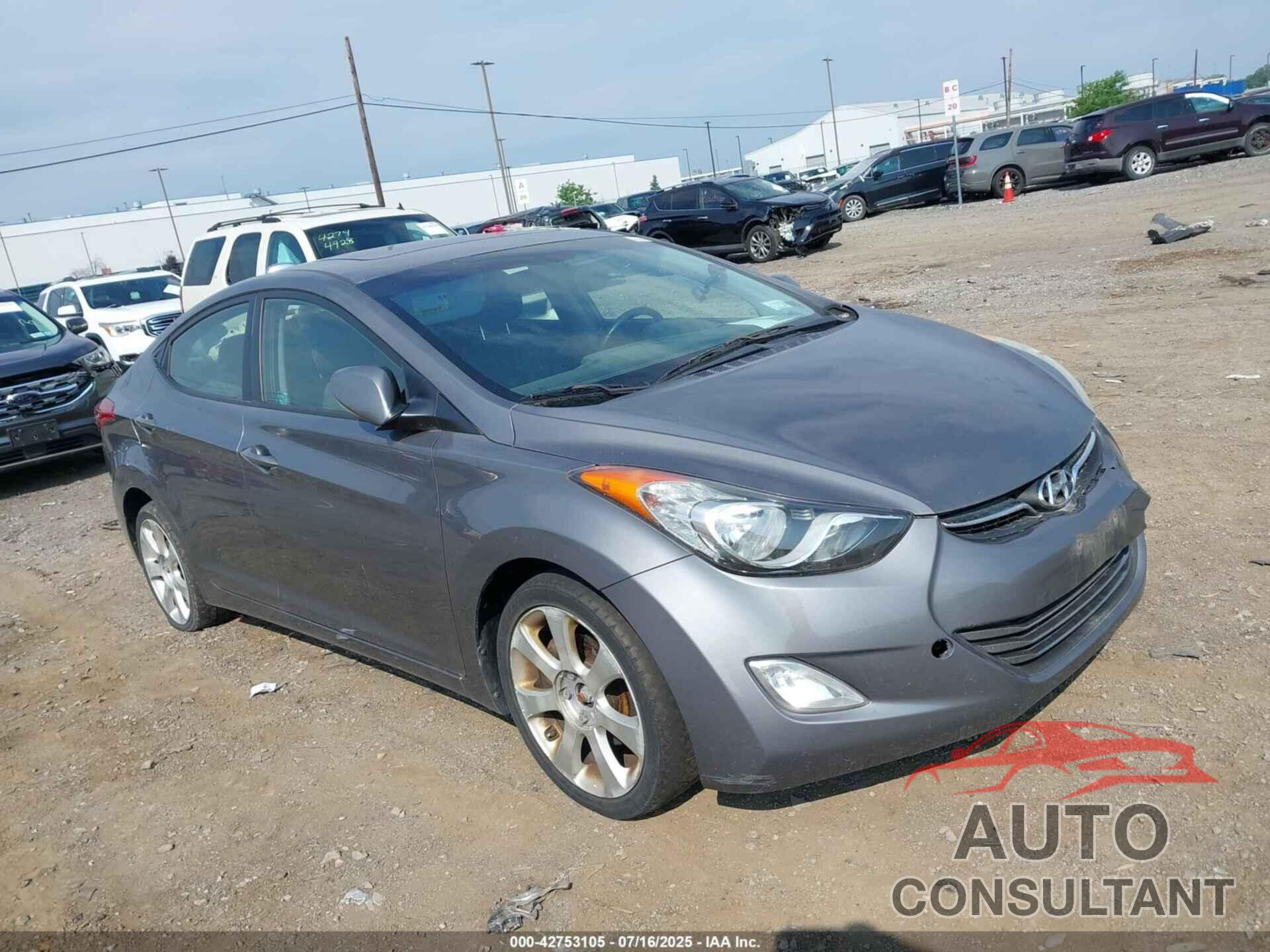 HYUNDAI ELANTRA 2012 - 5NPDH4AE8CH081106