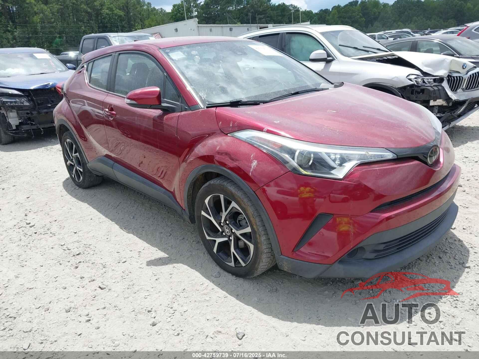 TOYOTA C-HR 2018 - NMTKHMBX6JR054483