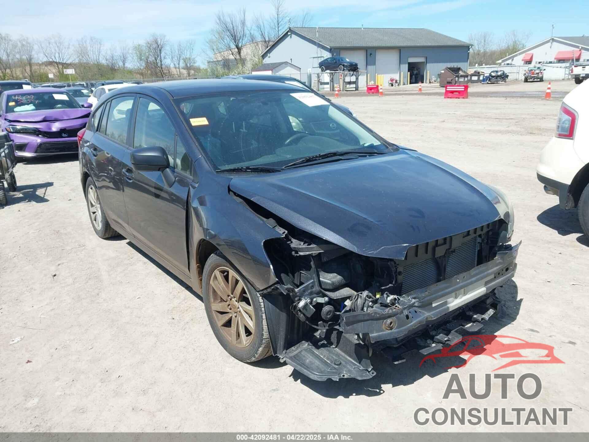 SUBARU IMPREZA 2016 - JF1GPAA62G8311661