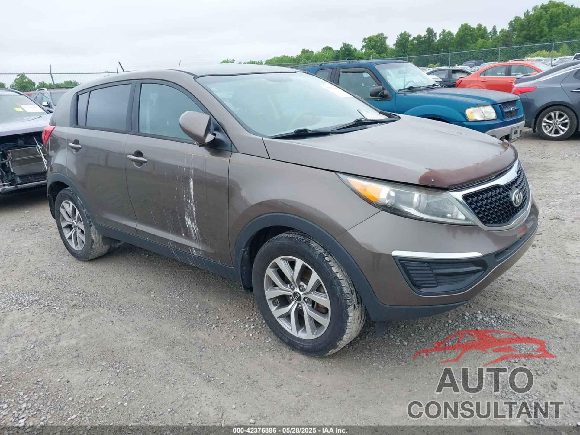 KIA SPORTAGE 2015 - KNDPB3ACXF7747723