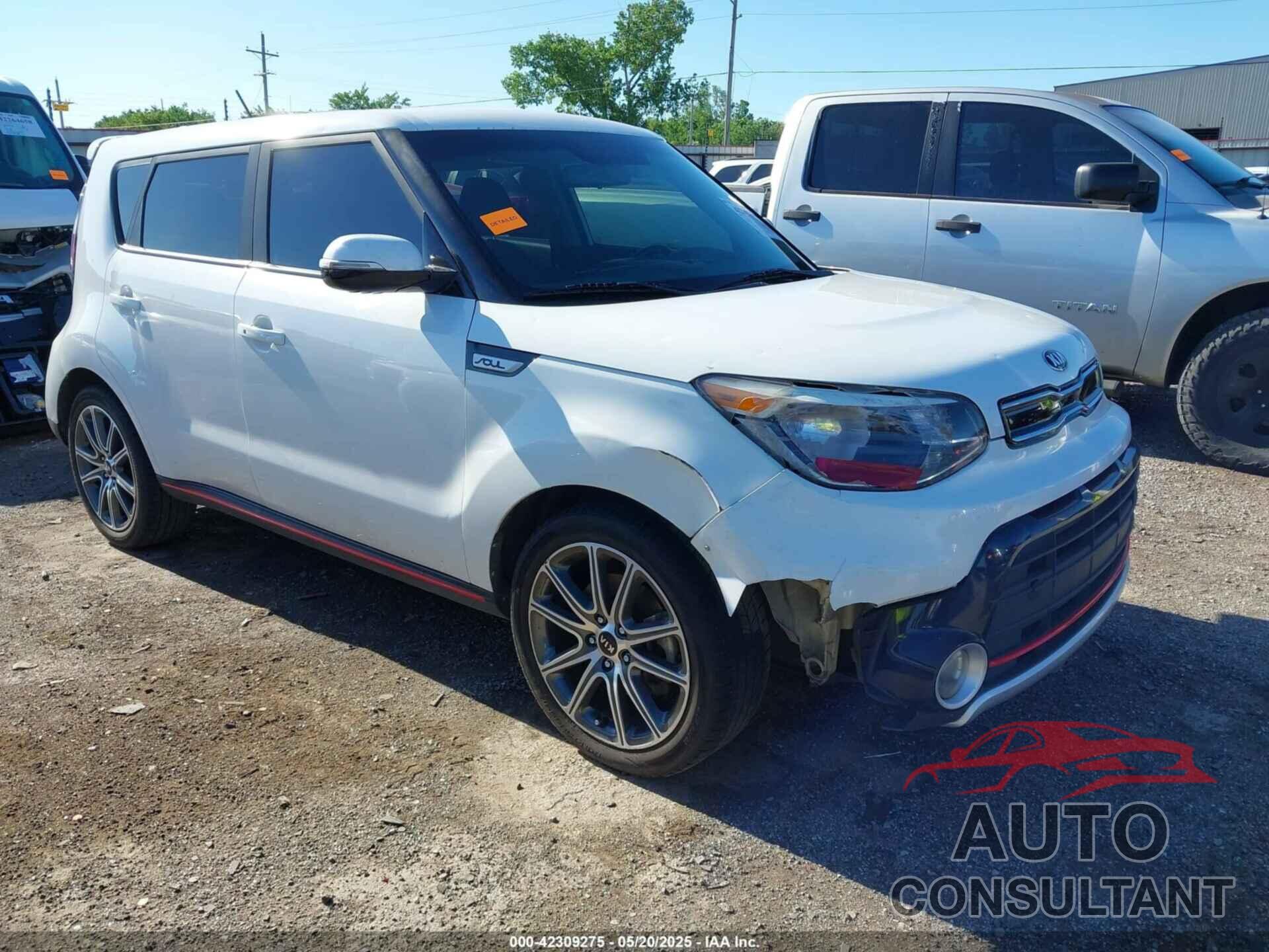 KIA SOUL 2017 - KNDJX3AA0H7471335