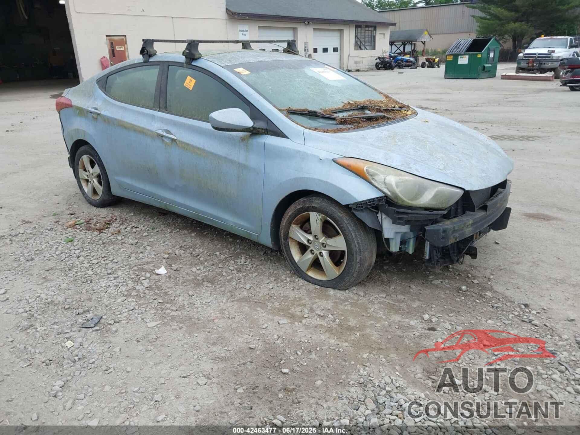 HYUNDAI ELANTRA 2011 - KMHDH4AE9BU089585