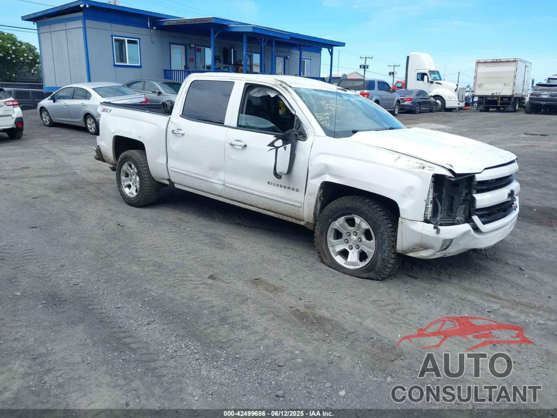 CHEVROLET SILVERADO 1500 2017 - 3GCUKREH0HG231812