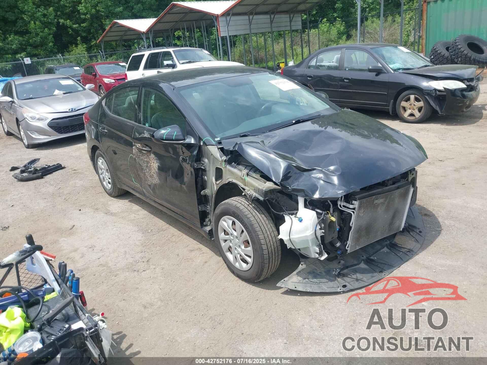 HYUNDAI ELANTRA 2017 - 5NPD74LF3HH091803