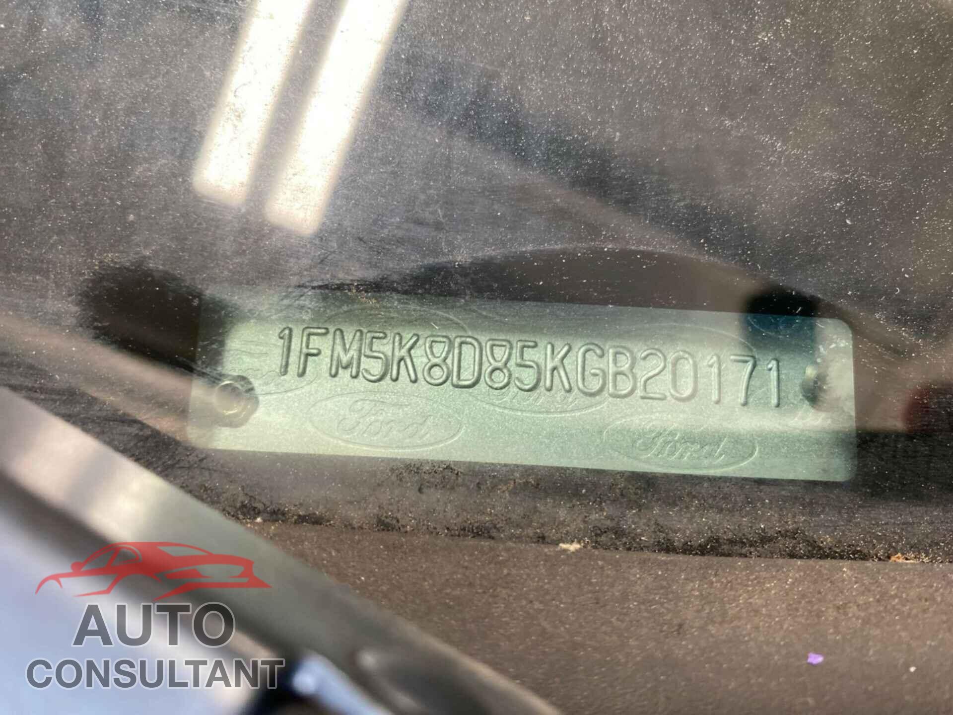 FORD EXPLORER 2019 - 1FM5K8D85KGB20171
