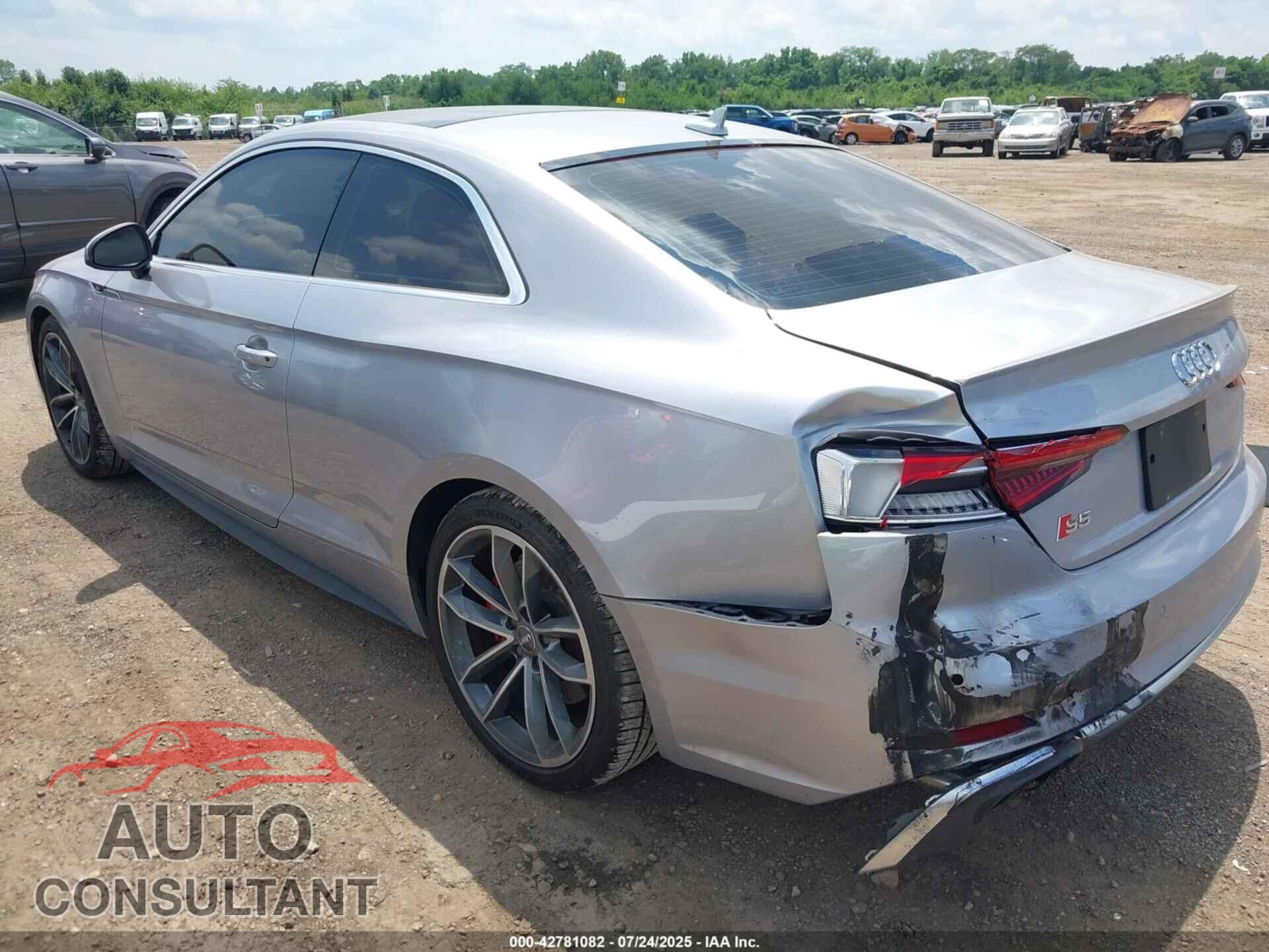 AUDI S5 2018 - WAUR4AF59JA003136