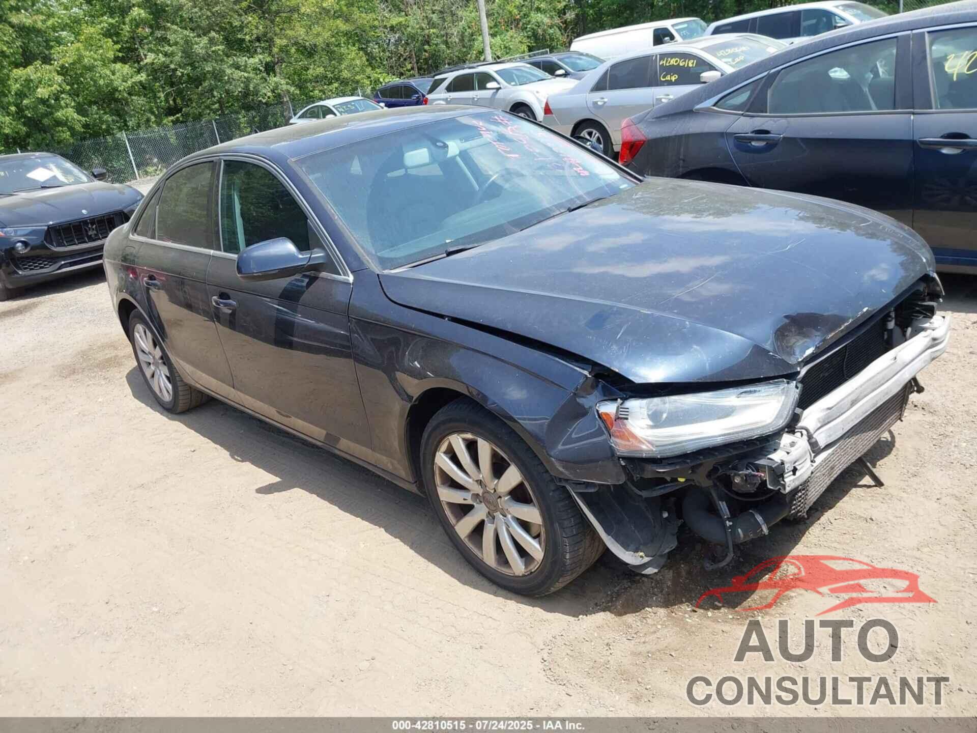 AUDI A4 2013 - WAUBFAFL7DA188429