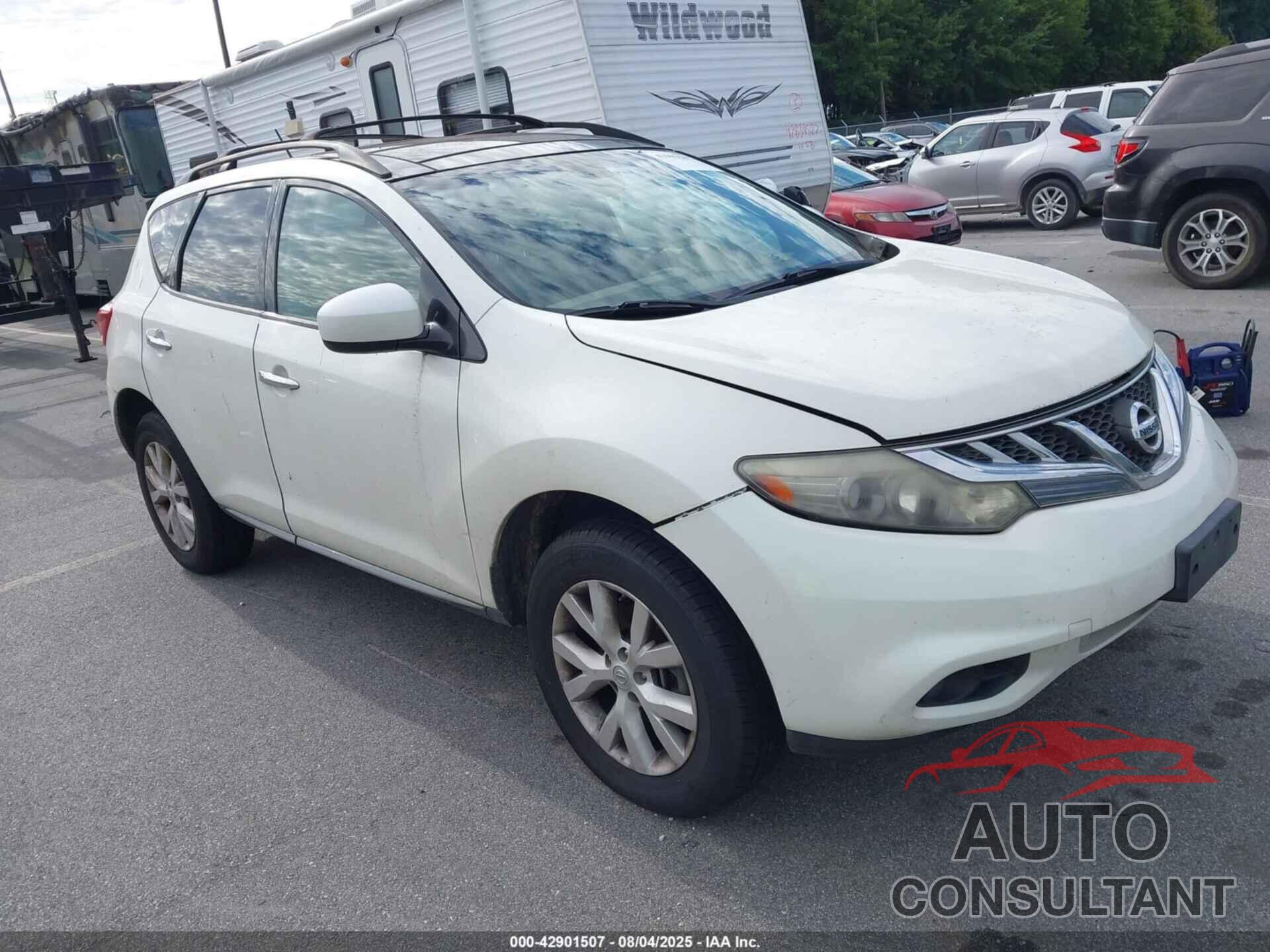 NISSAN MURANO 2011 - JN8AZ1MW8BW177415