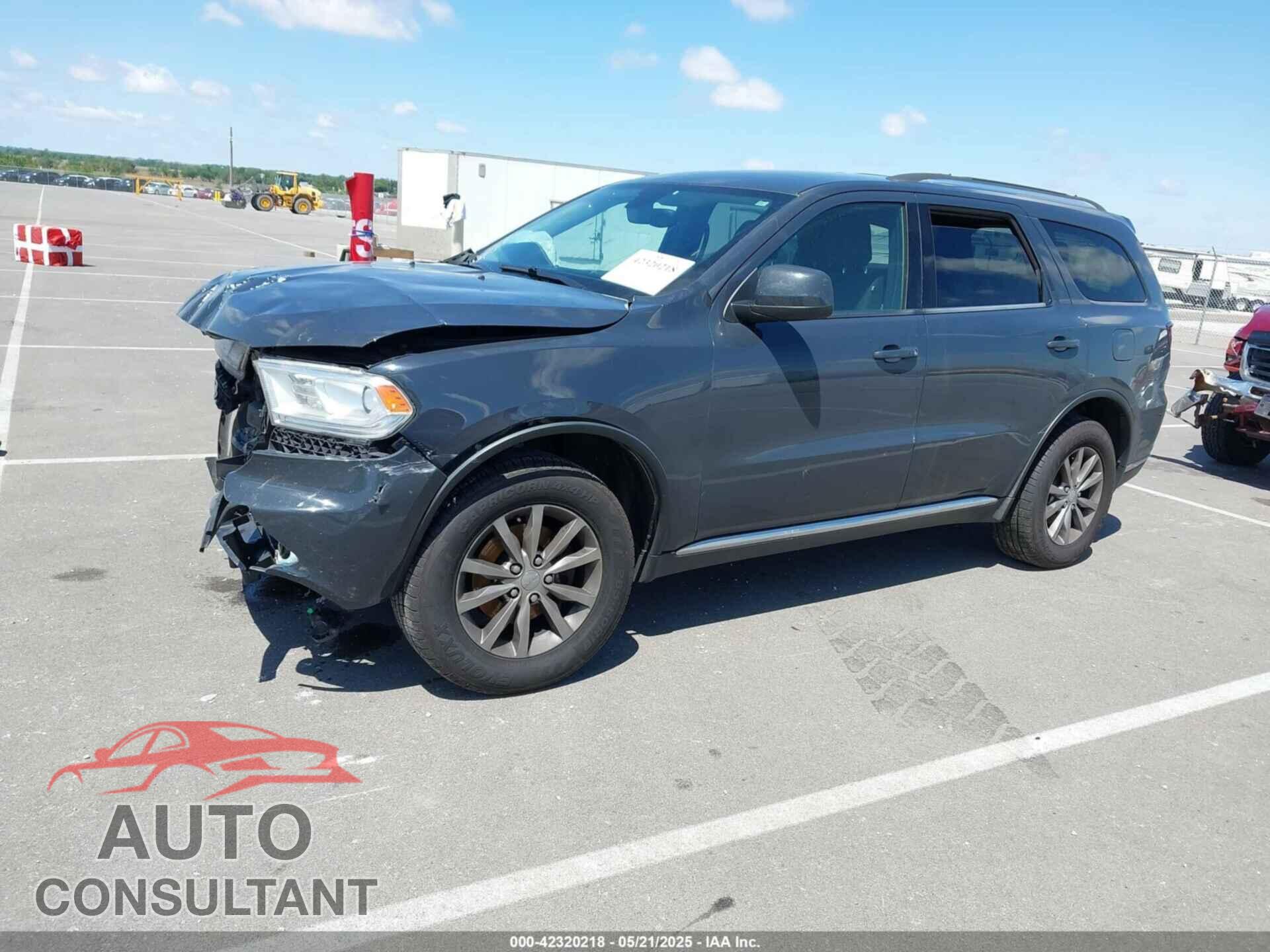DODGE DURANGO 2018 - 1C4RDJAG9JC111305