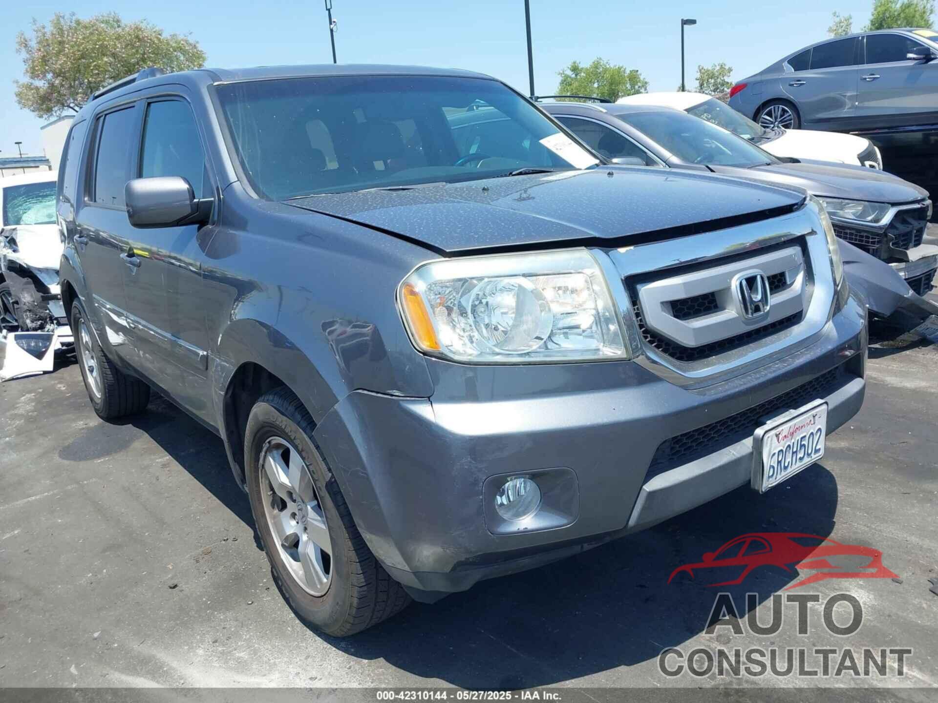 HONDA PILOT 2011 - 5FNYF3H61BB018619