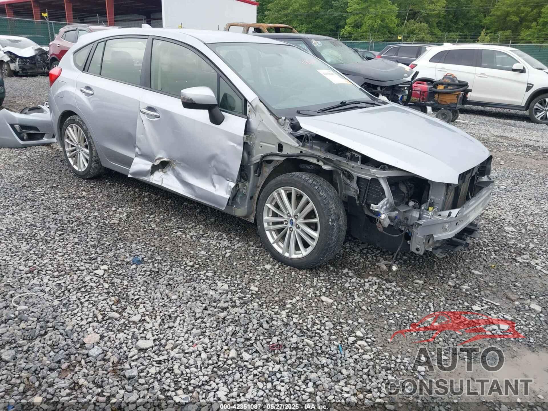 SUBARU IMPREZA 2016 - JF1GPAK65G8222911