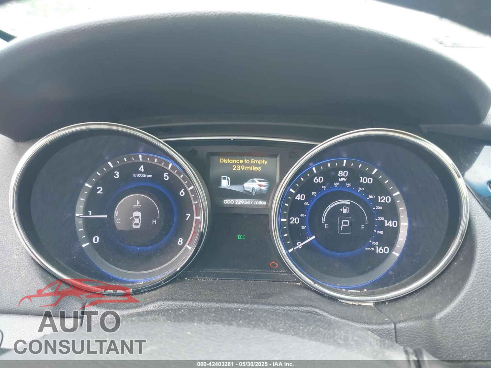HYUNDAI SONATA 2014 - 5NPEC4AC1EH882433