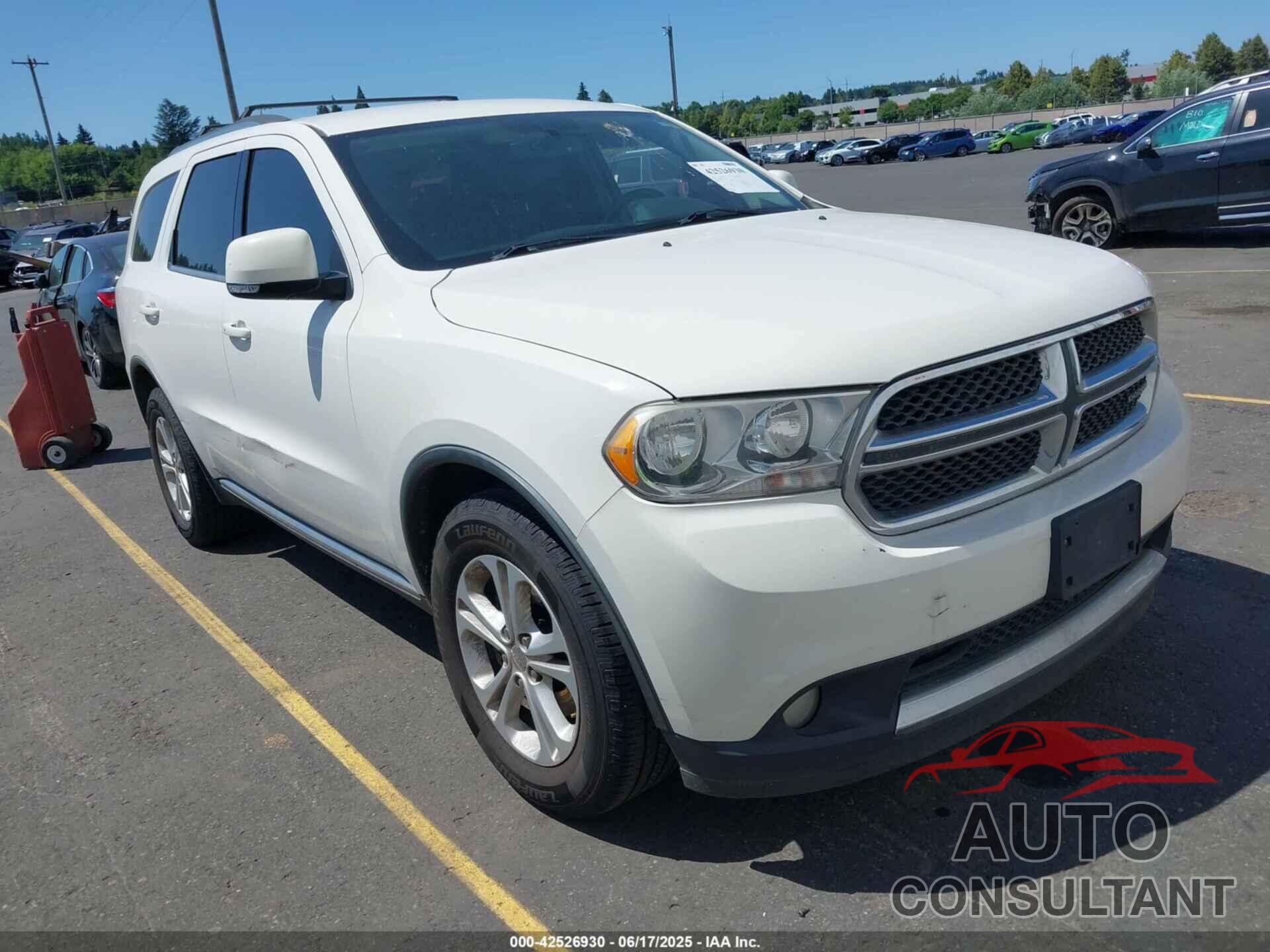 DODGE DURANGO 2011 - 1D4RD4GG4BC729581