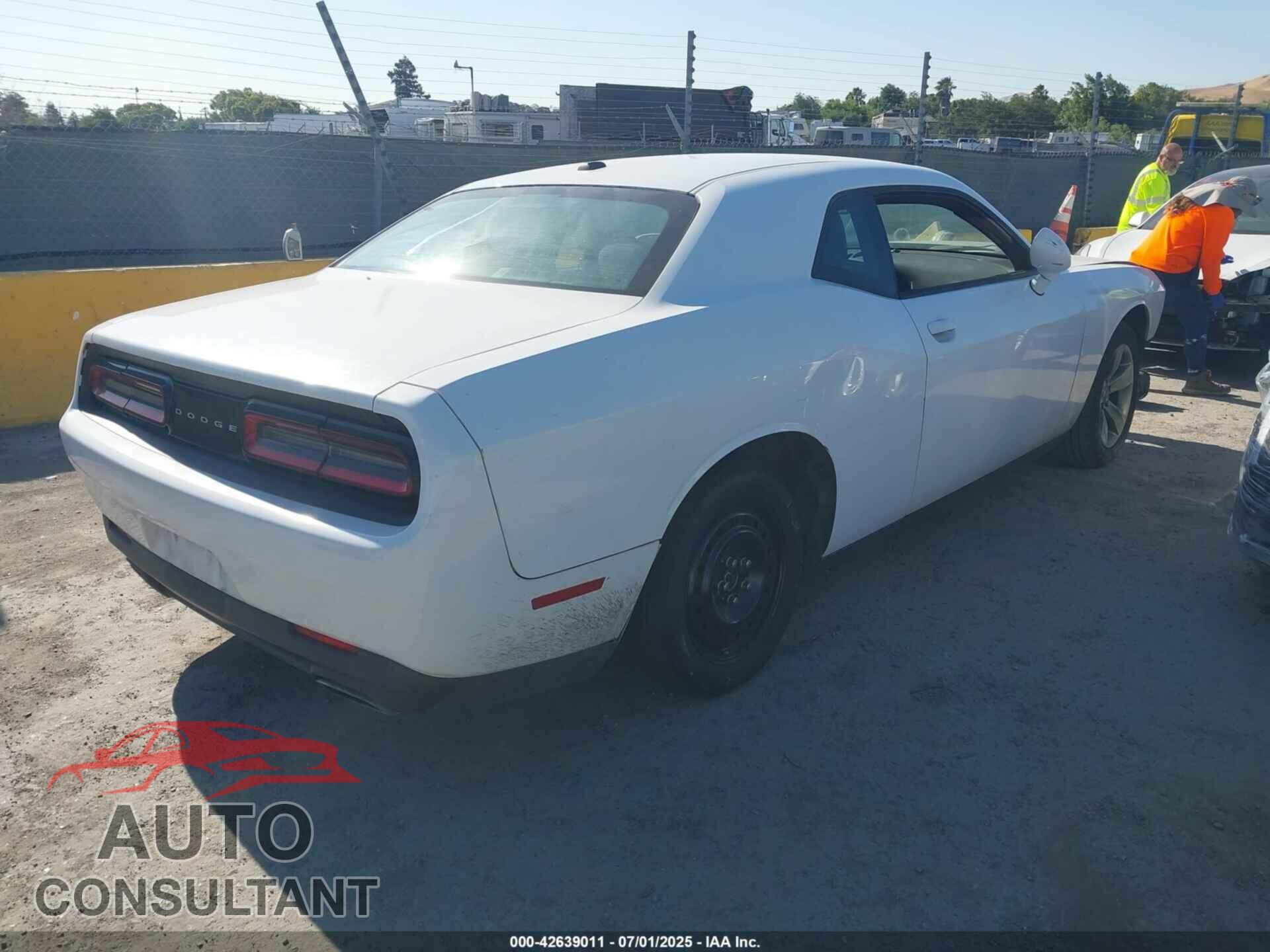 DODGE CHALLENGER 2015 - 2C3CDZAG5FH865038