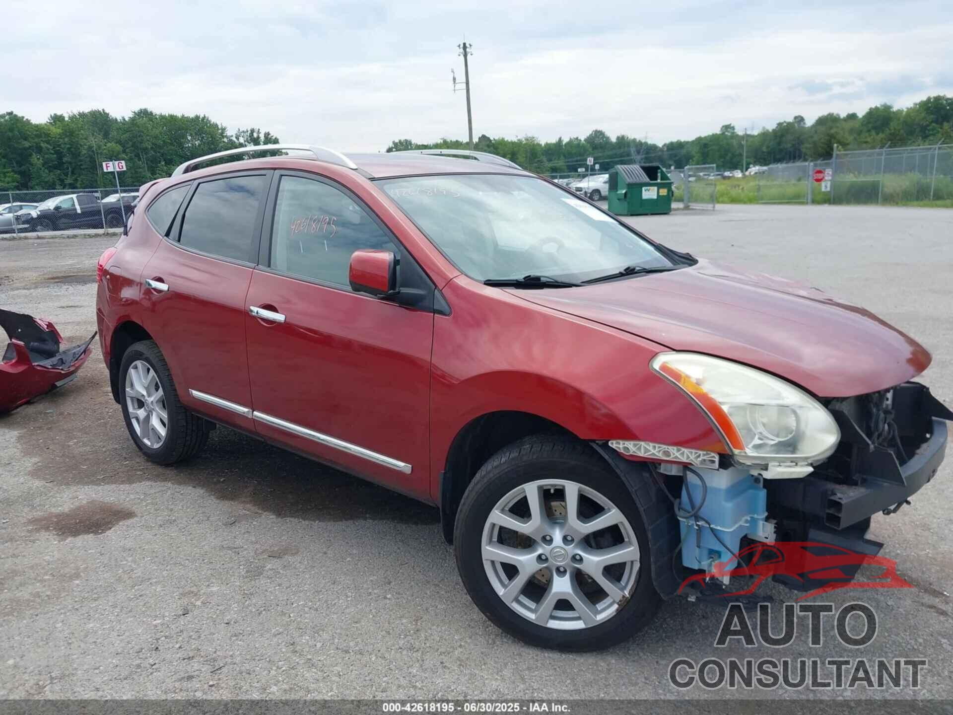 NISSAN ROGUE 2013 - JN8AS5MV7DW658908