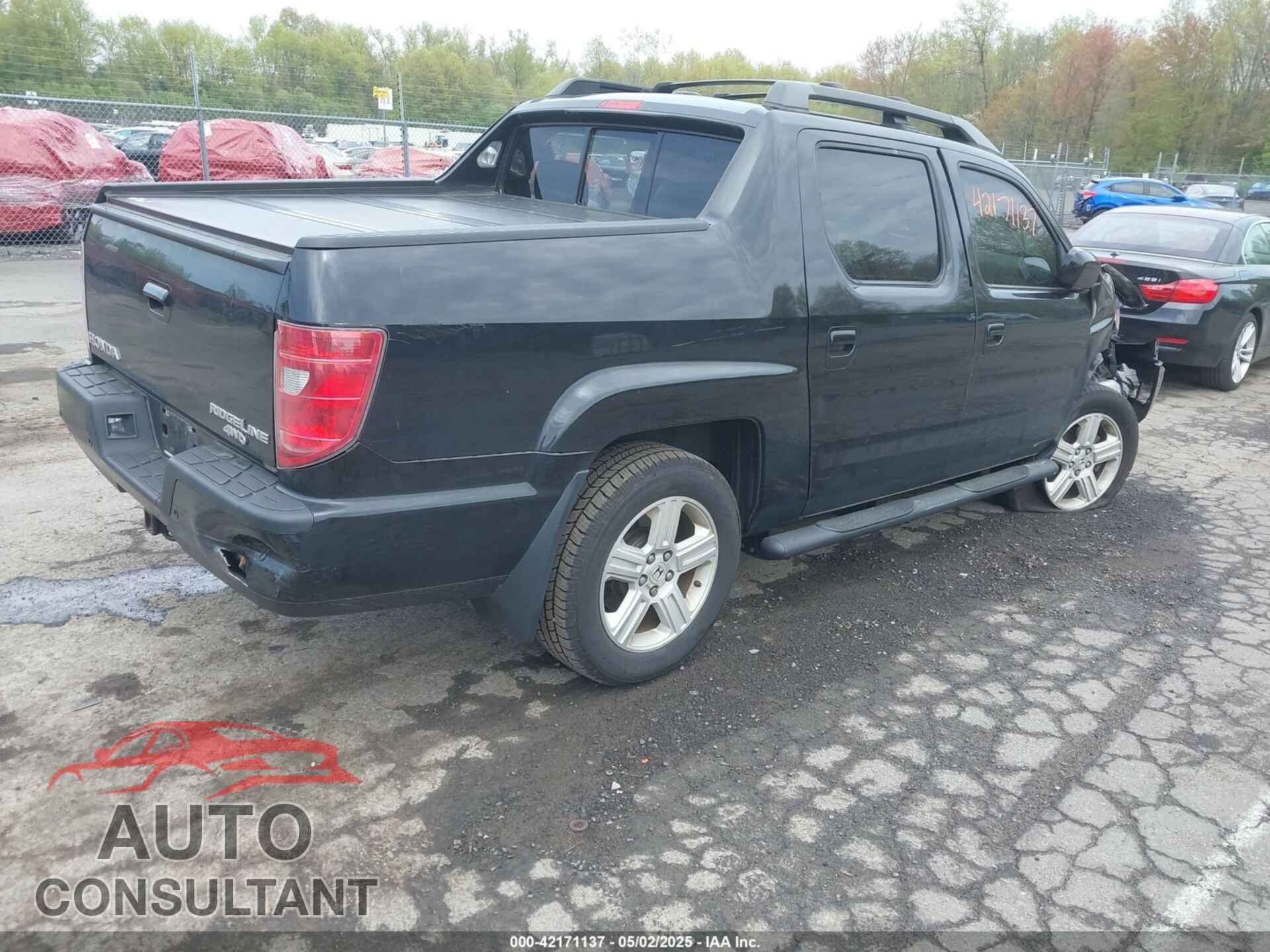 HONDA RIDGELINE 2011 - 5FPYK1F54BB009852