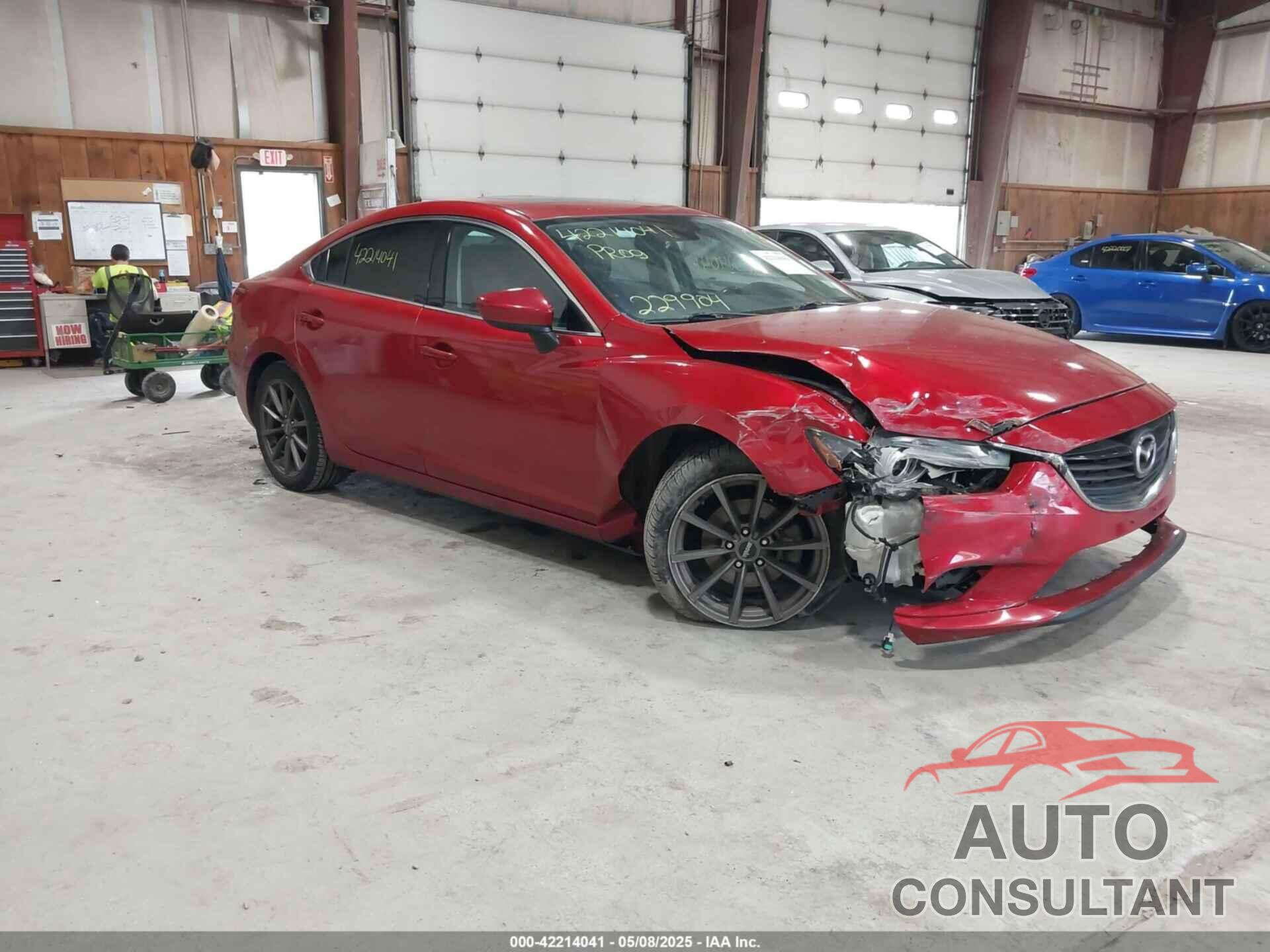 MAZDA MAZDA6 2014 - JM1GJ1W53E1110188