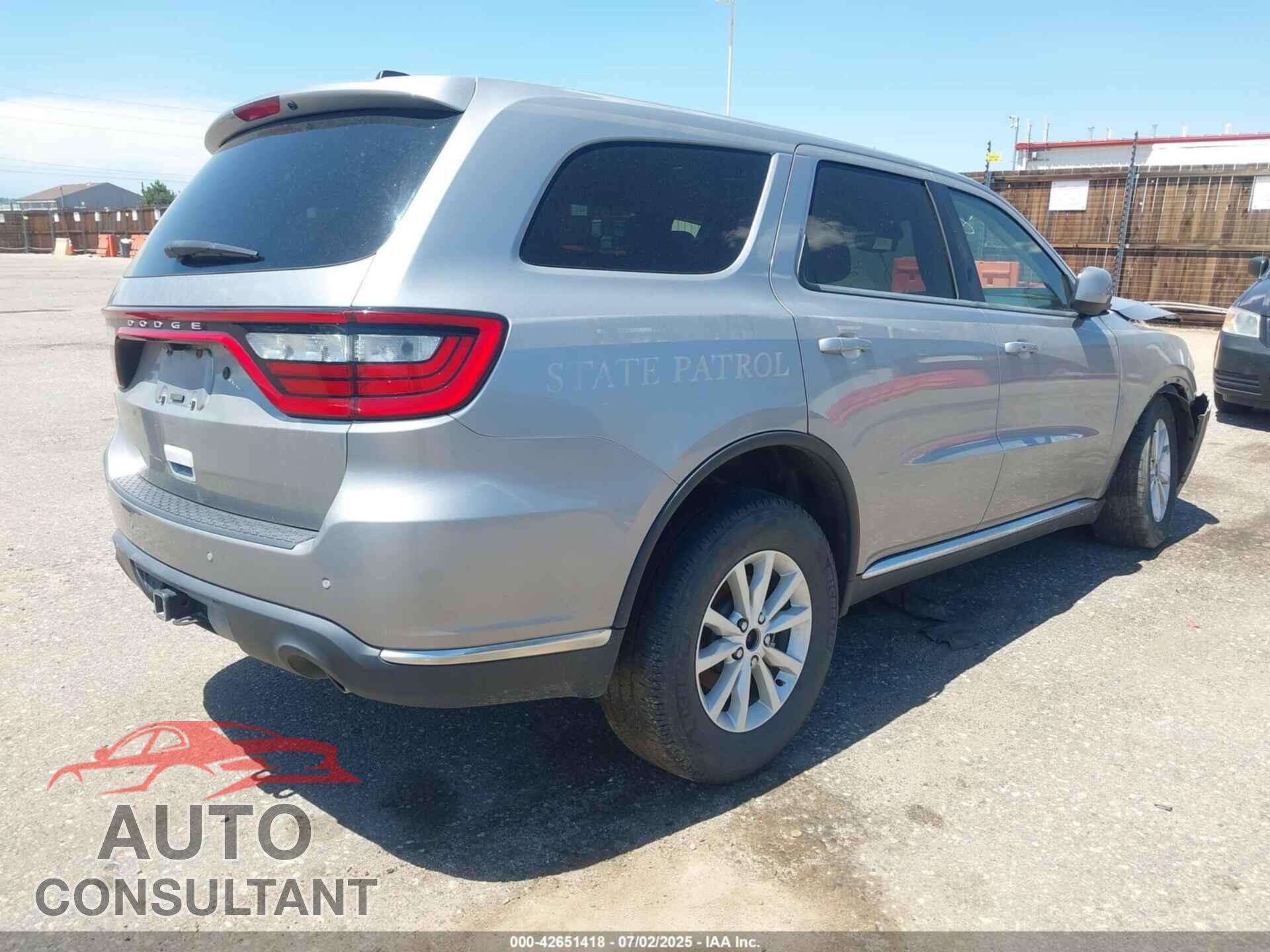 DODGE DURANGO 2020 - 1C4SDJFT5LC376832