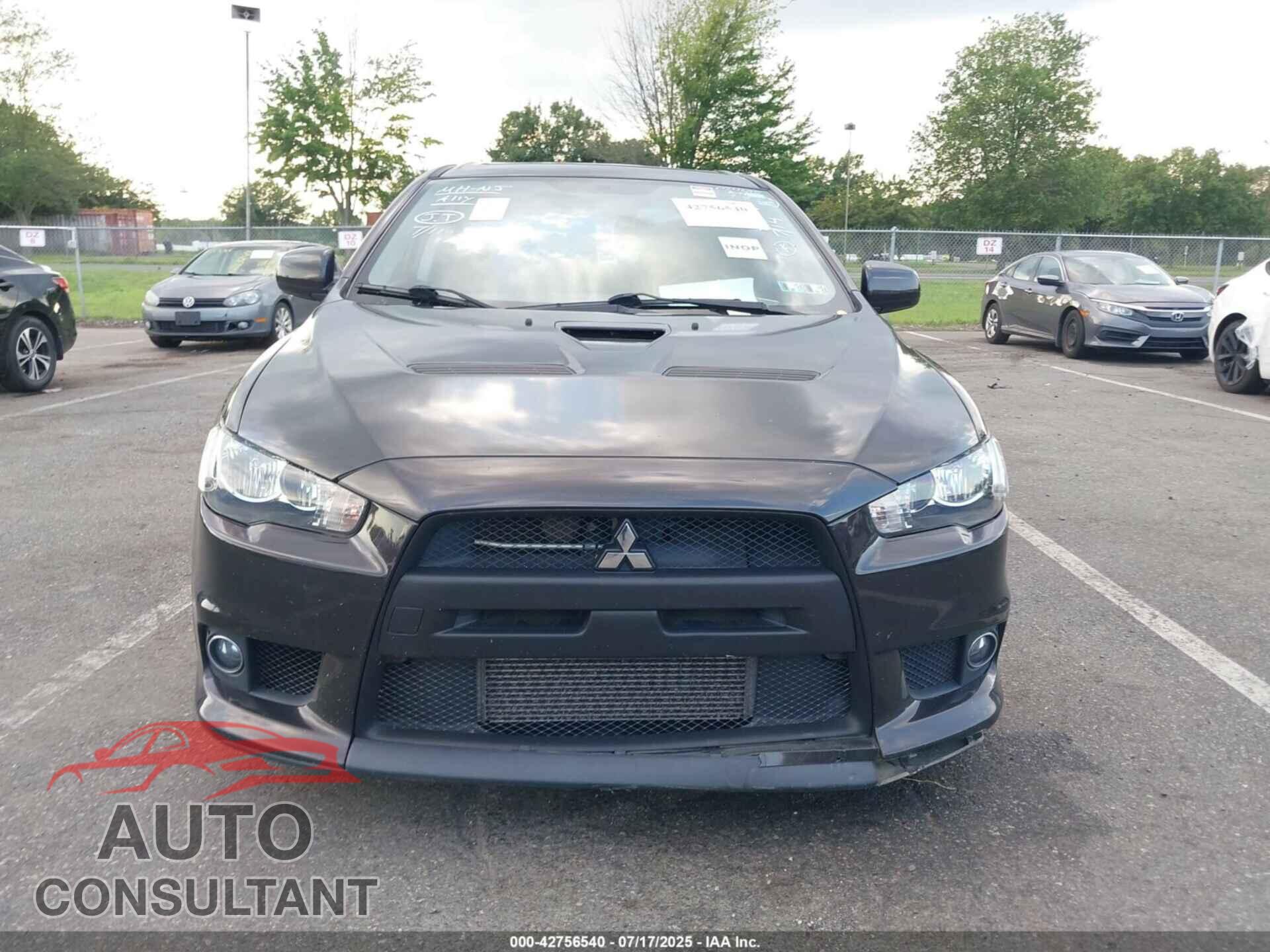 MITSUBISHI LANCER EVOLUTION 2014 - JA32W8FV4EU024695