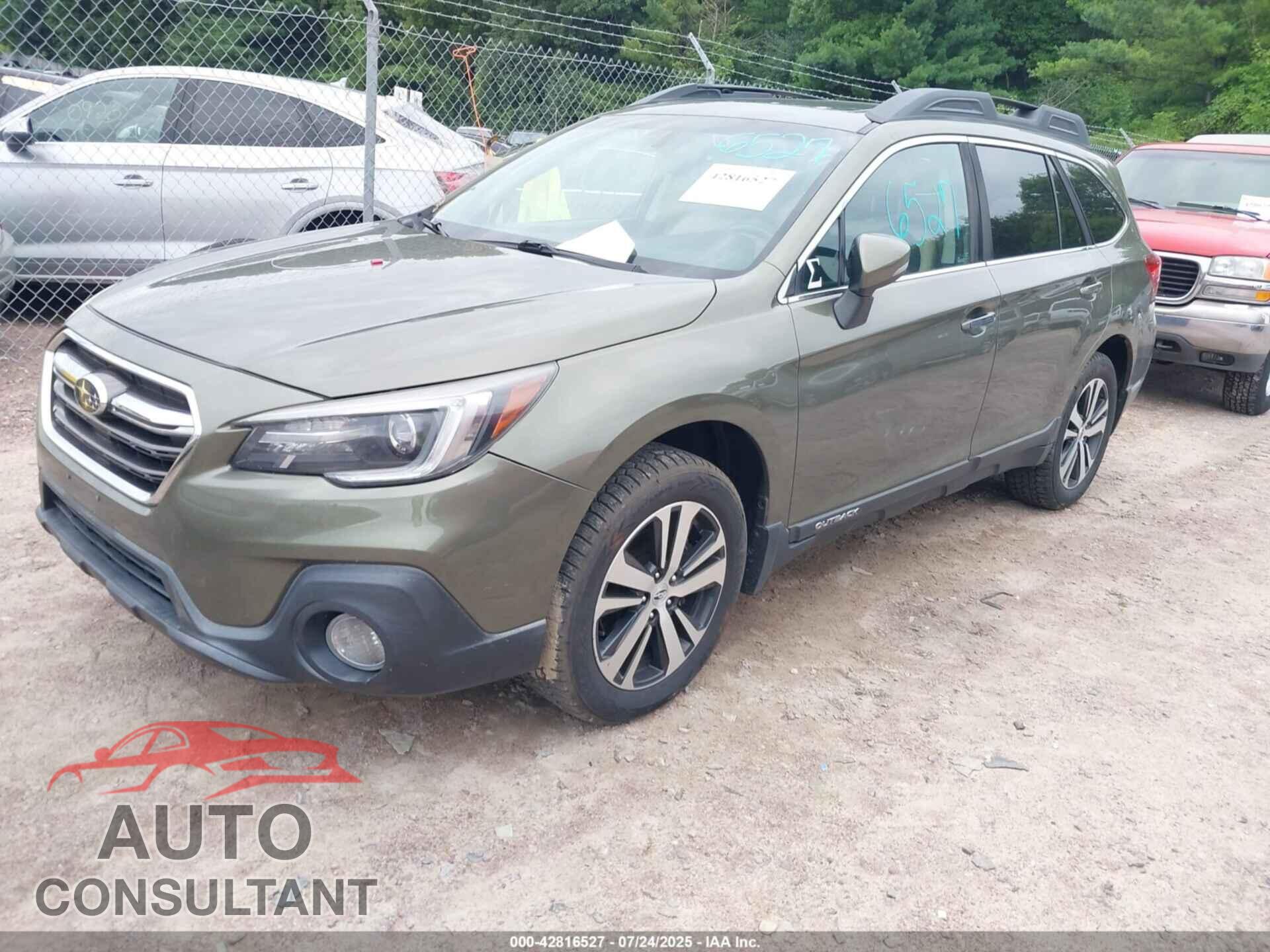 SUBARU OUTBACK 2018 - 4S4BSENC4J3256172
