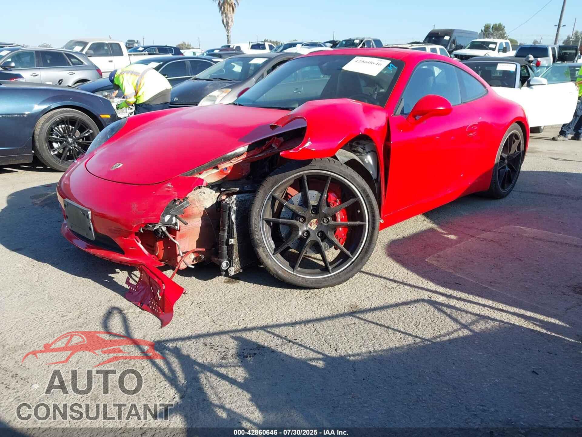 PORSCHE 911 2014 - WP0AB2A9XES122478