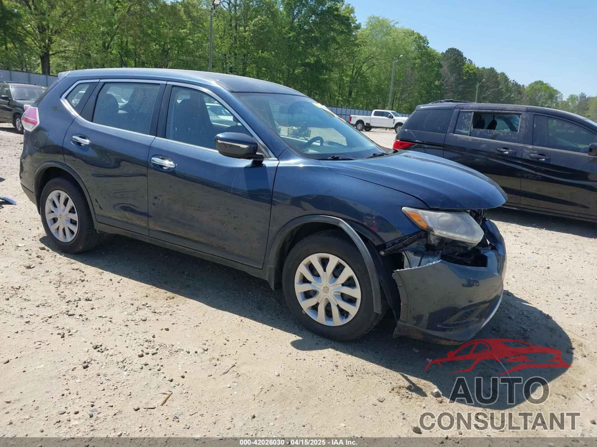 NISSAN ROGUE 2015 - KNMAT2MTXFP588646