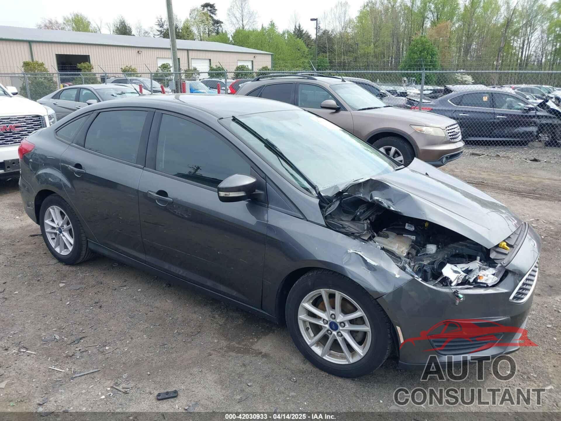 FORD FOCUS 2017 - 1FADP3F25HL338906