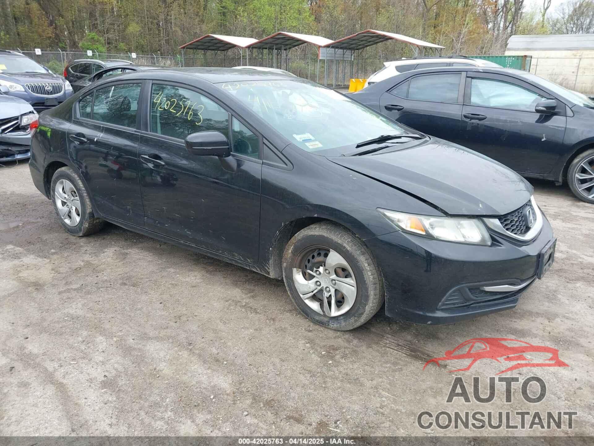HONDA CIVIC 2014 - 2HGFB2F57EH548259