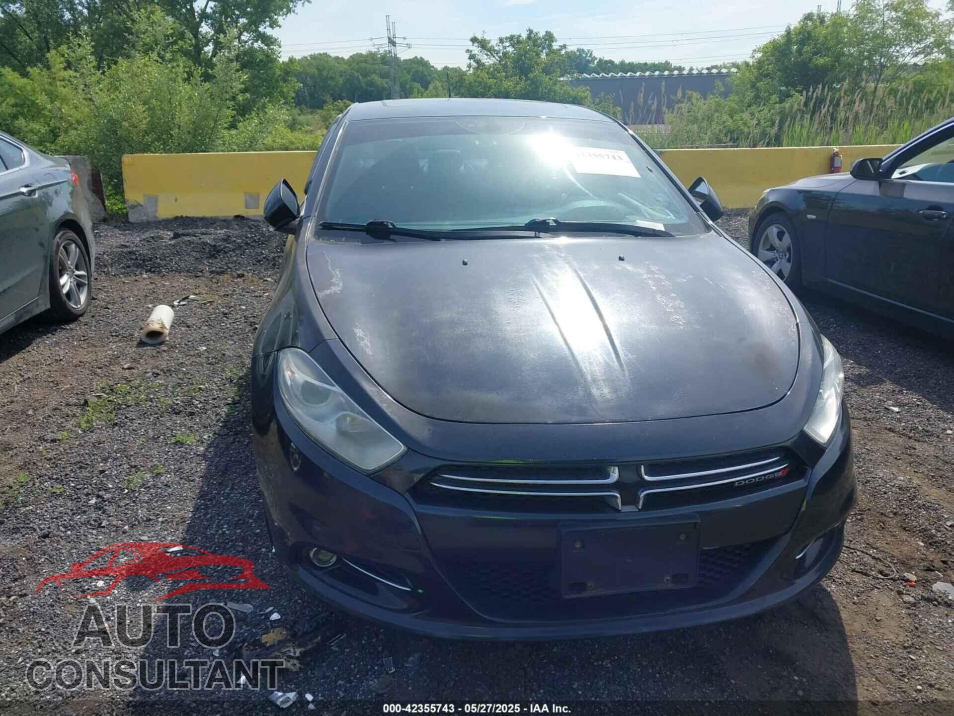 DODGE DART 2013 - 1C3CDFCA7DD182260
