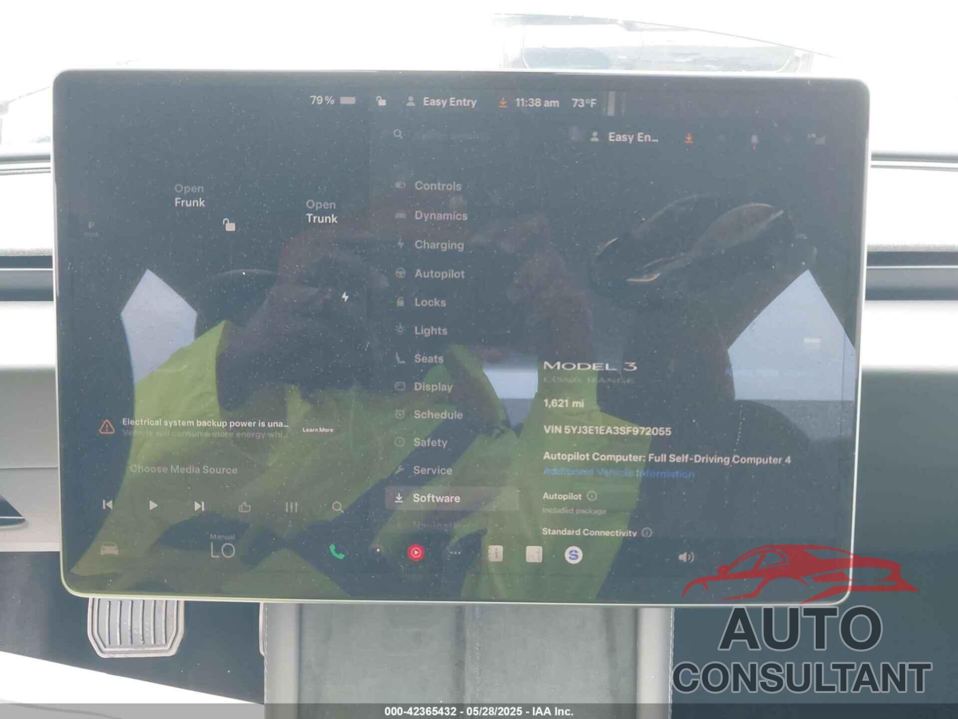 TESLA MODEL 3 2025 - 5YJ3E1EA3SF972055