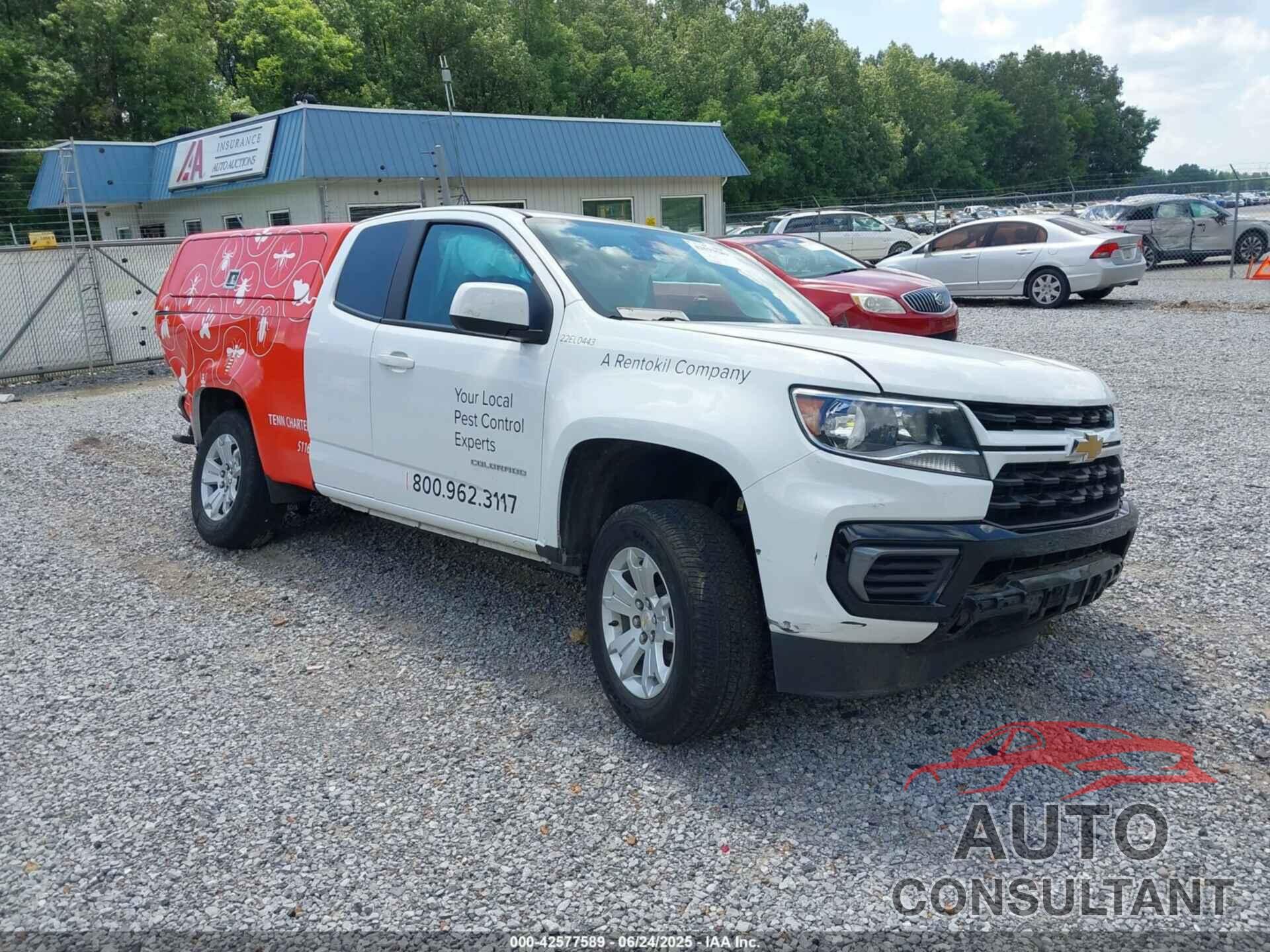 CHEVROLET COLORADO 2022 - 1GCHSCEA9N1239743