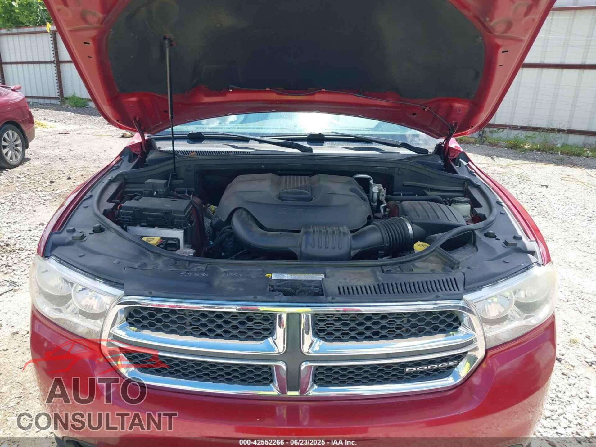 DODGE DURANGO 2011 - 1D4RD4GG8BC634392